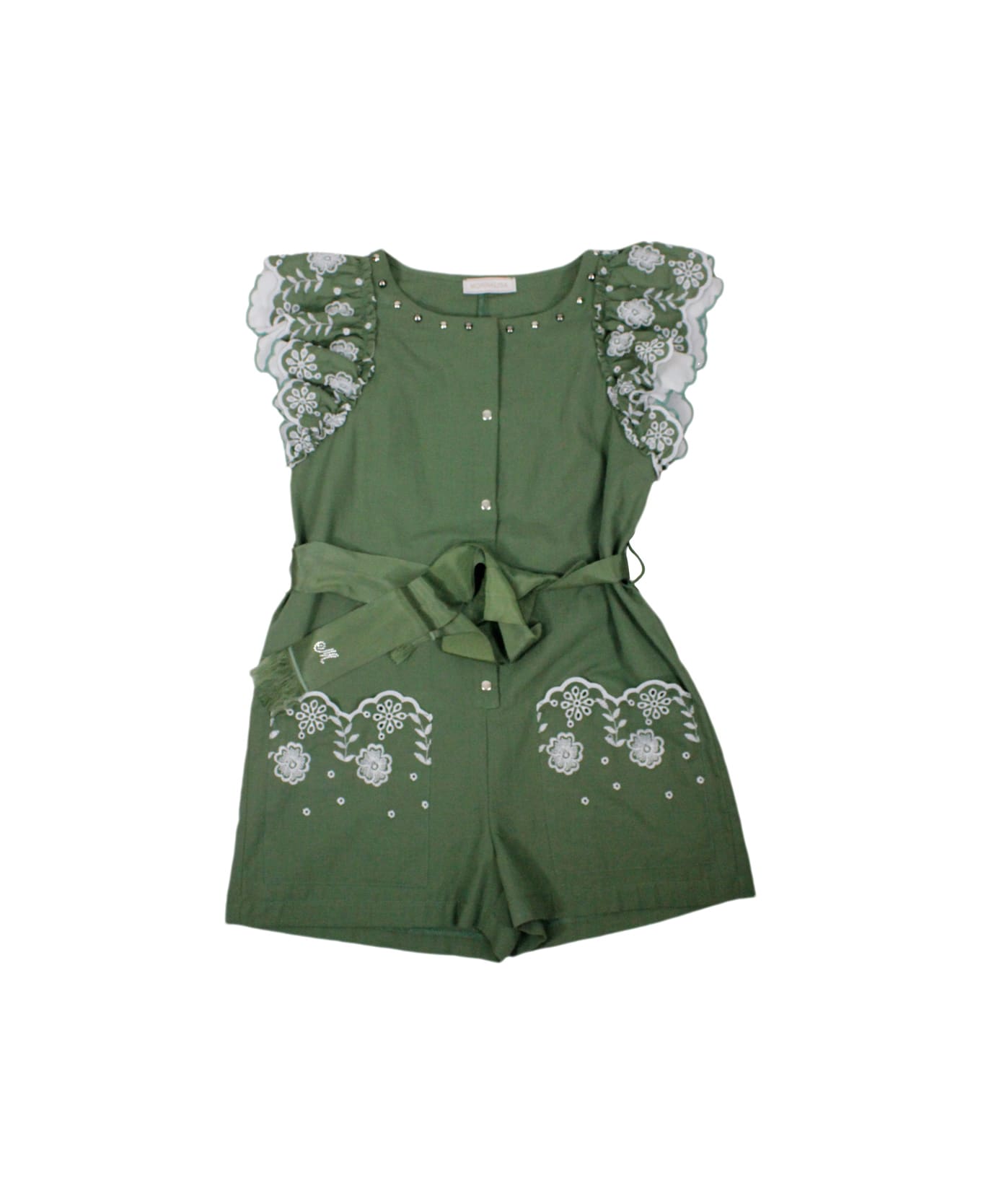 Monnalisa Dress - Green