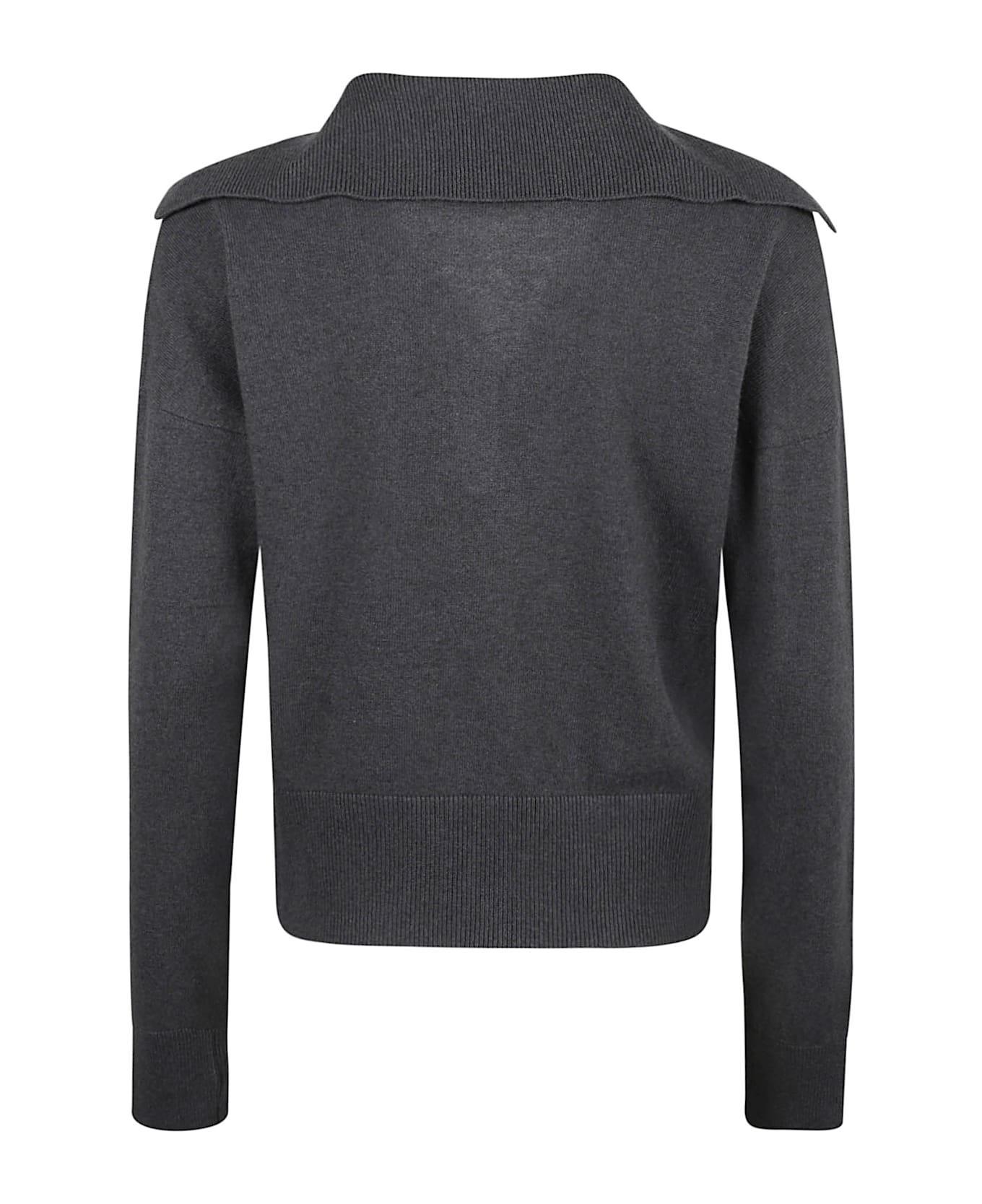 Federica Tosi Collared Sweater - Grey ニットウェア