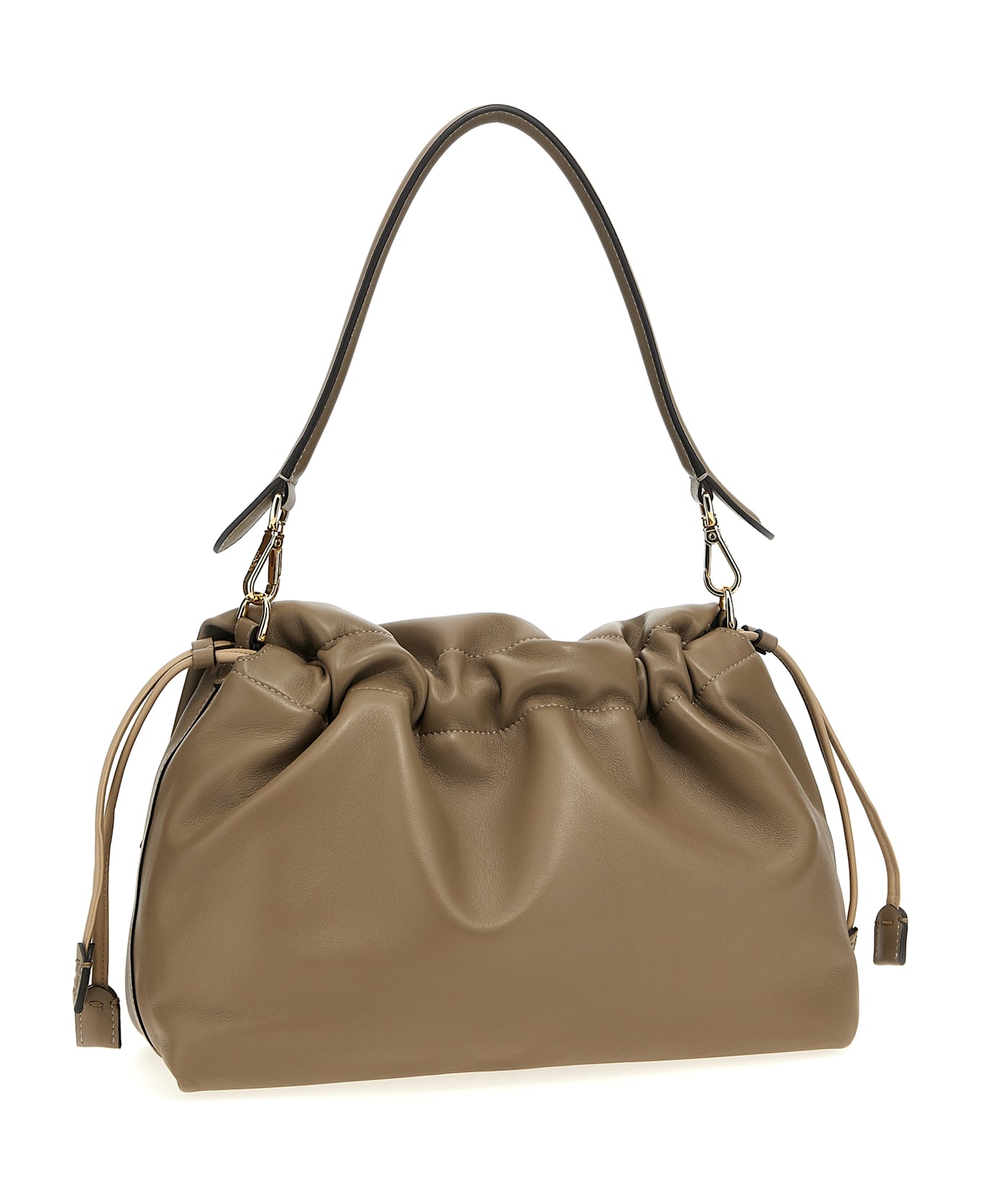 Fendi 
mamma Baguette Large
 Shoulder Bag - Gray