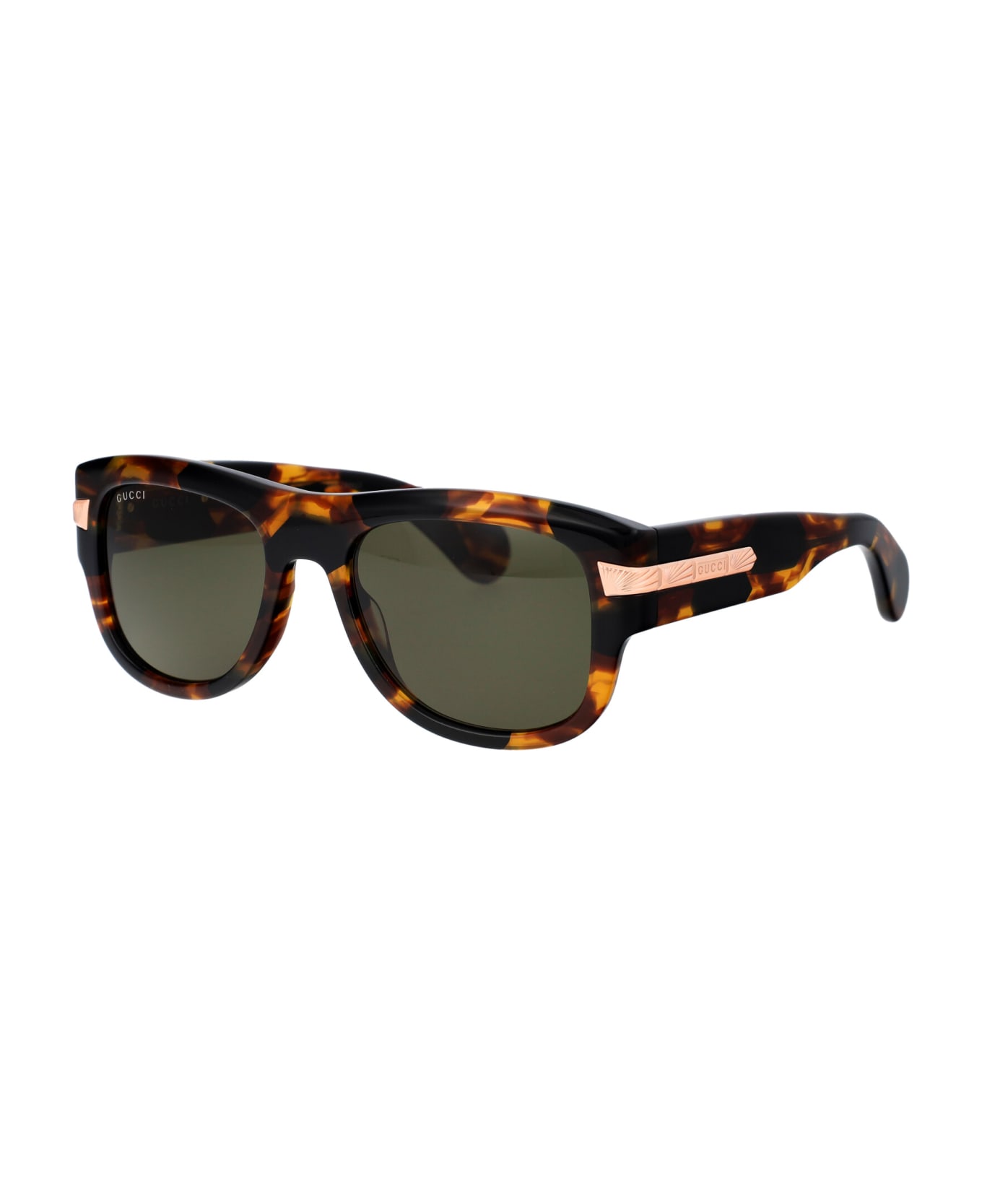 Gucci Eyewear Gg1517s Sunglasses - 003 HAVANA HAVANA GREEN