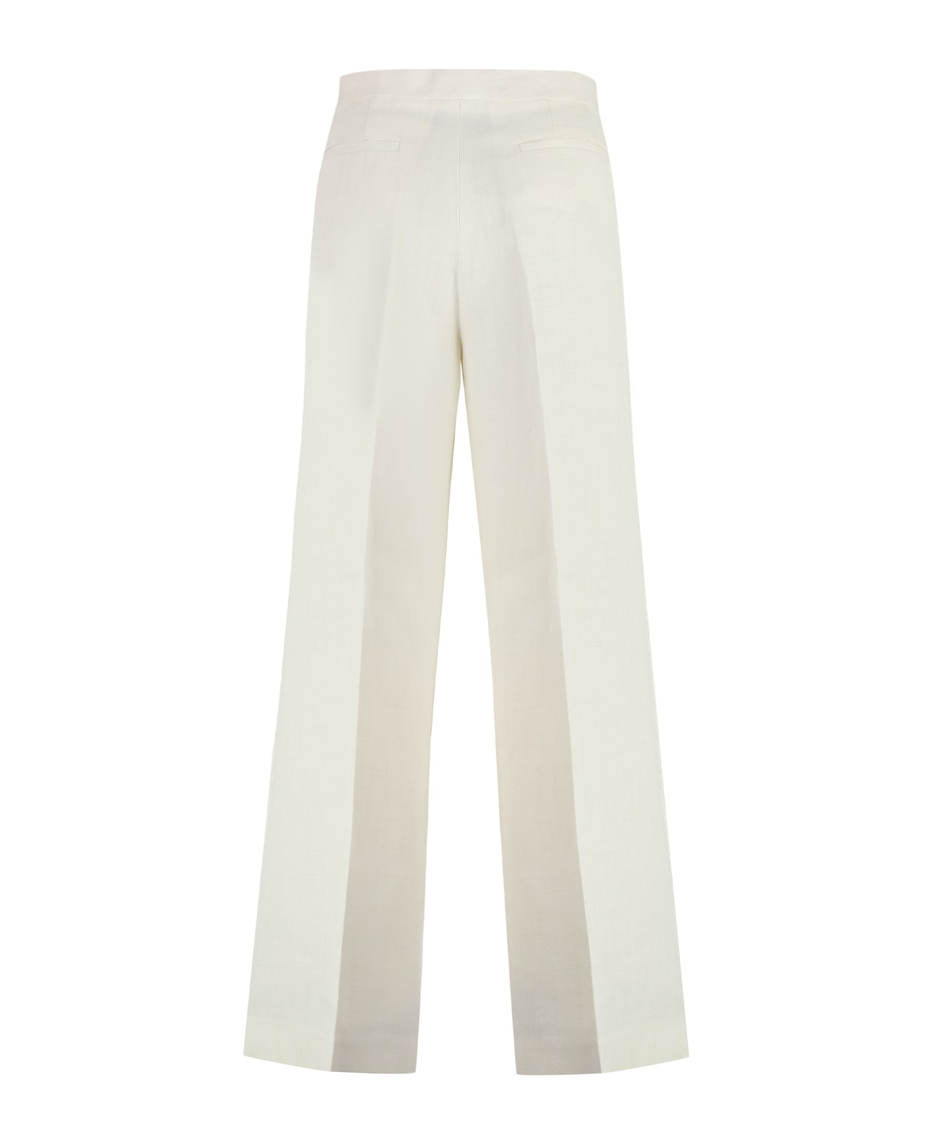 Fabiana Filippi High-waist Wide-leg Trousers - Ivory
