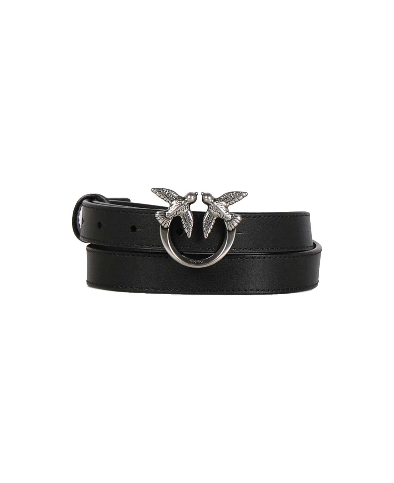 Pinko Love Berry Belt - Black