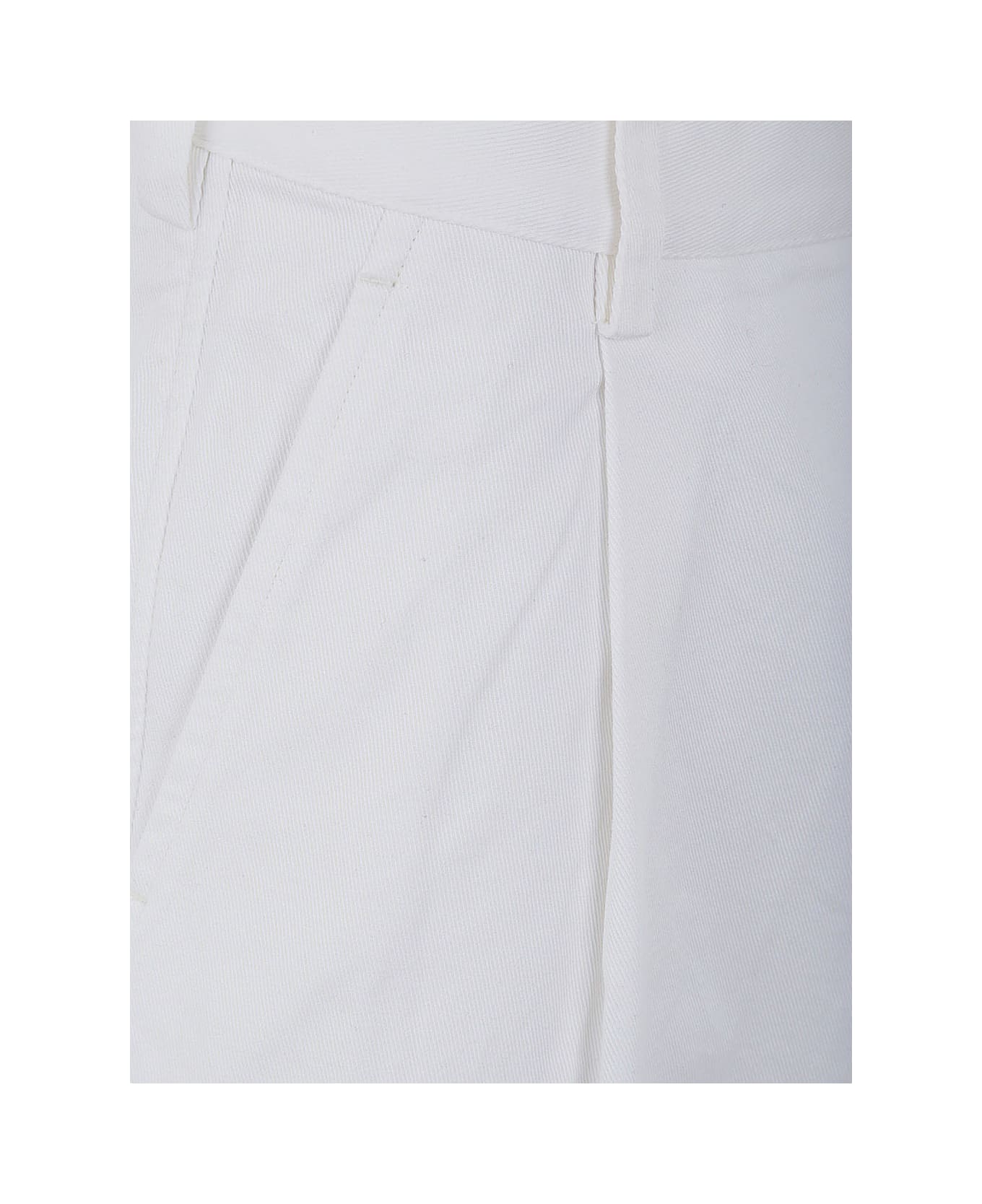 Sofie d'Hoore Double Darted Pants With Button - Coconut