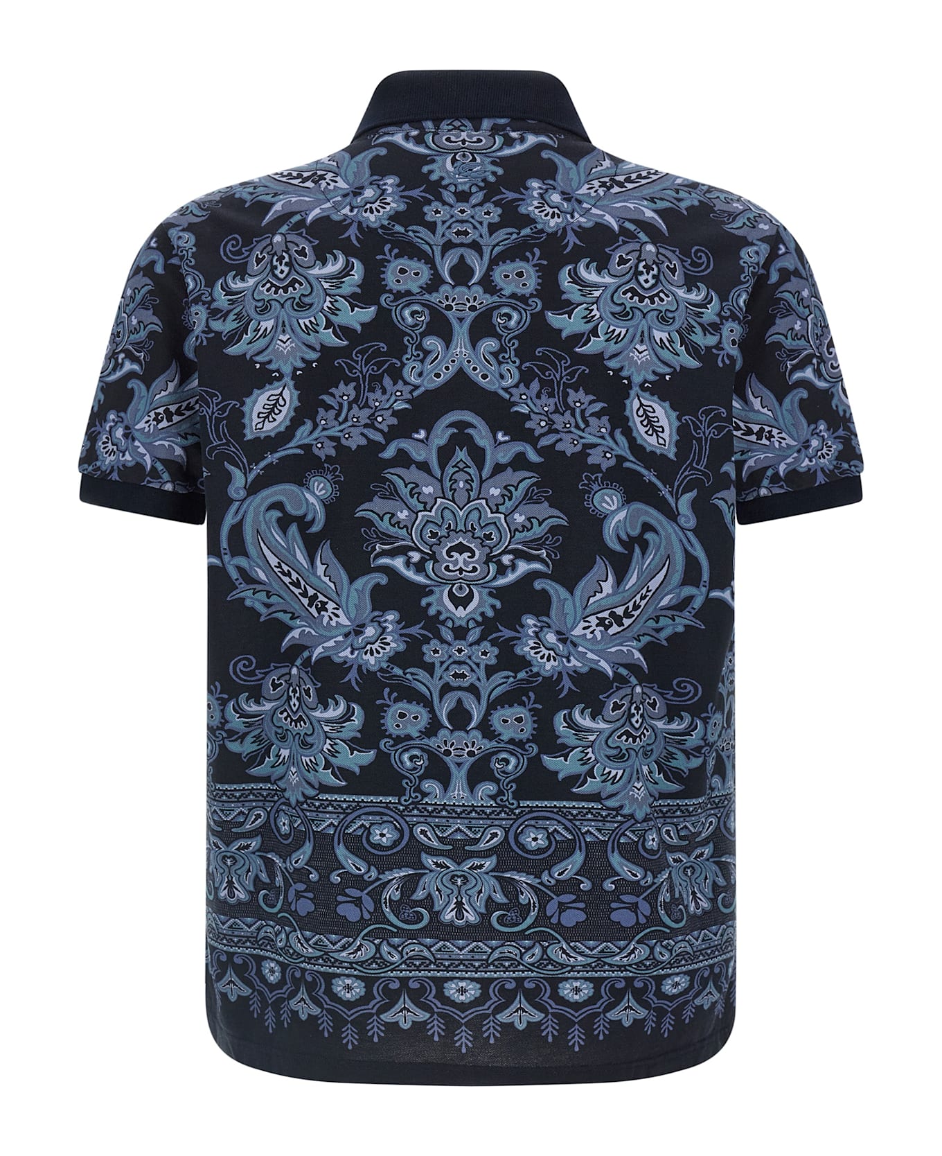 Etro Press Polo Shirt - Blue