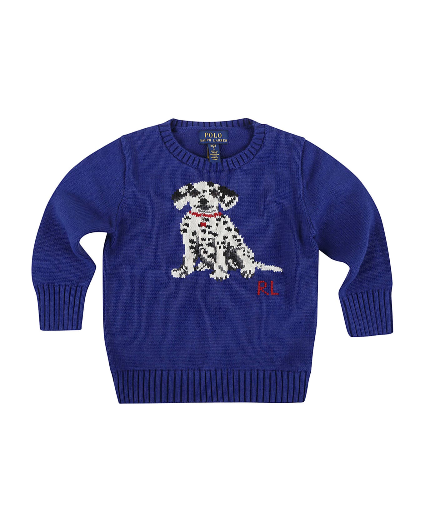 Ralph Lauren Lscnholdog-sweater-pullover - Sporting Royal