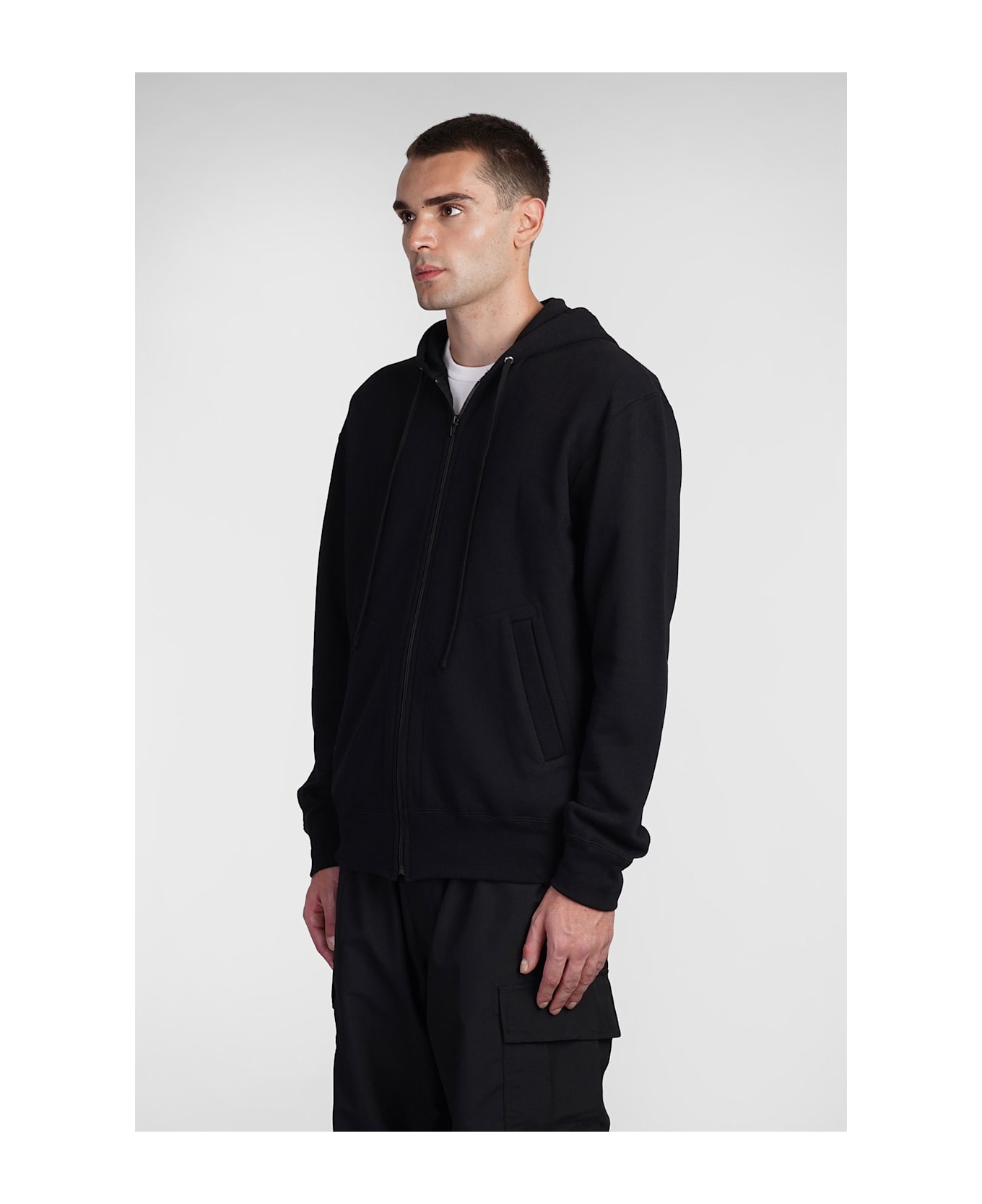 Comme des Garçons Play Sweatshirt In Black Cotton - black