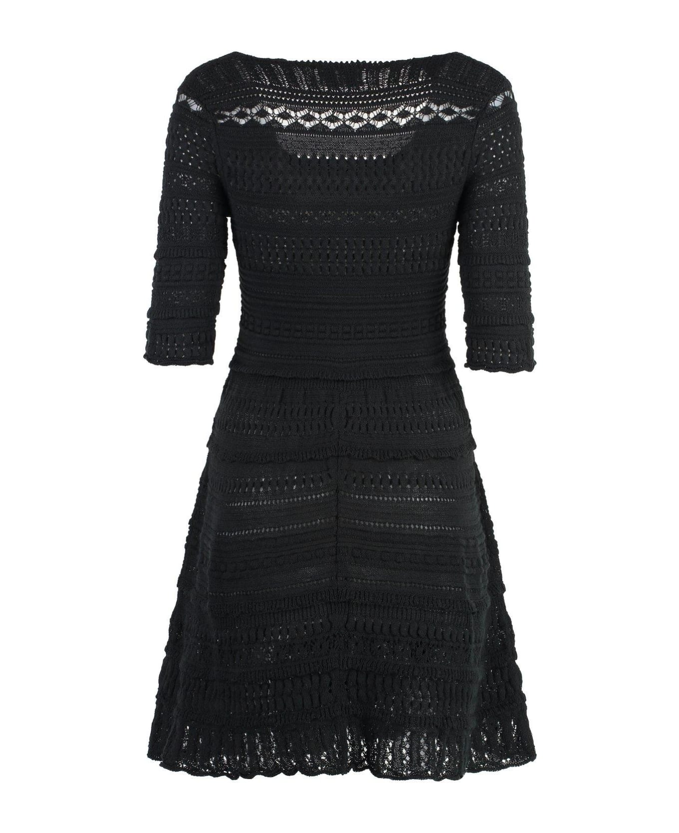Marant Étoile Crewneck Mini Dress - Black