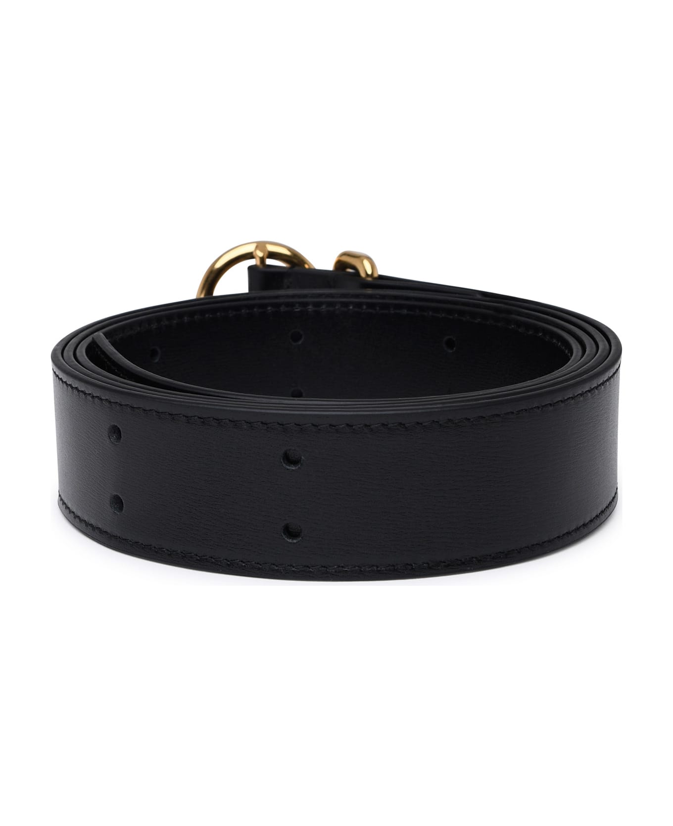 Jil Sander Black Leather Belt - Black ベルト