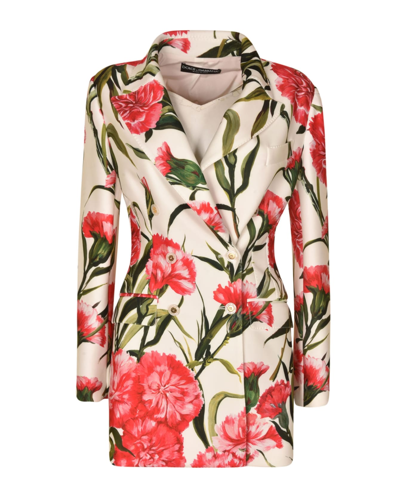 Dolce & Gabbana Floral Double-breasted Blazer - floral