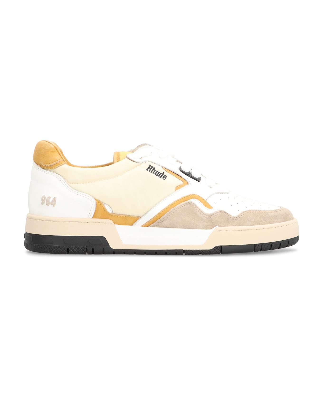 Rhude Racing Low-top Sneakers - White