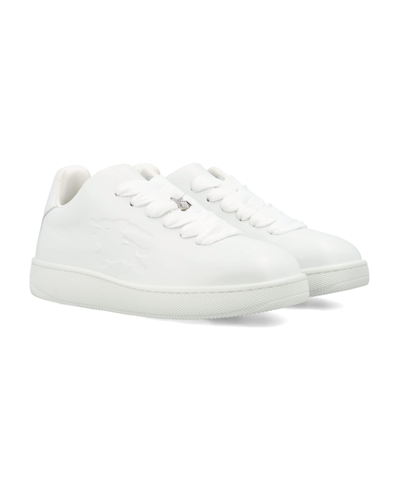 Burberry London Mf Box Sneakers - WHITE