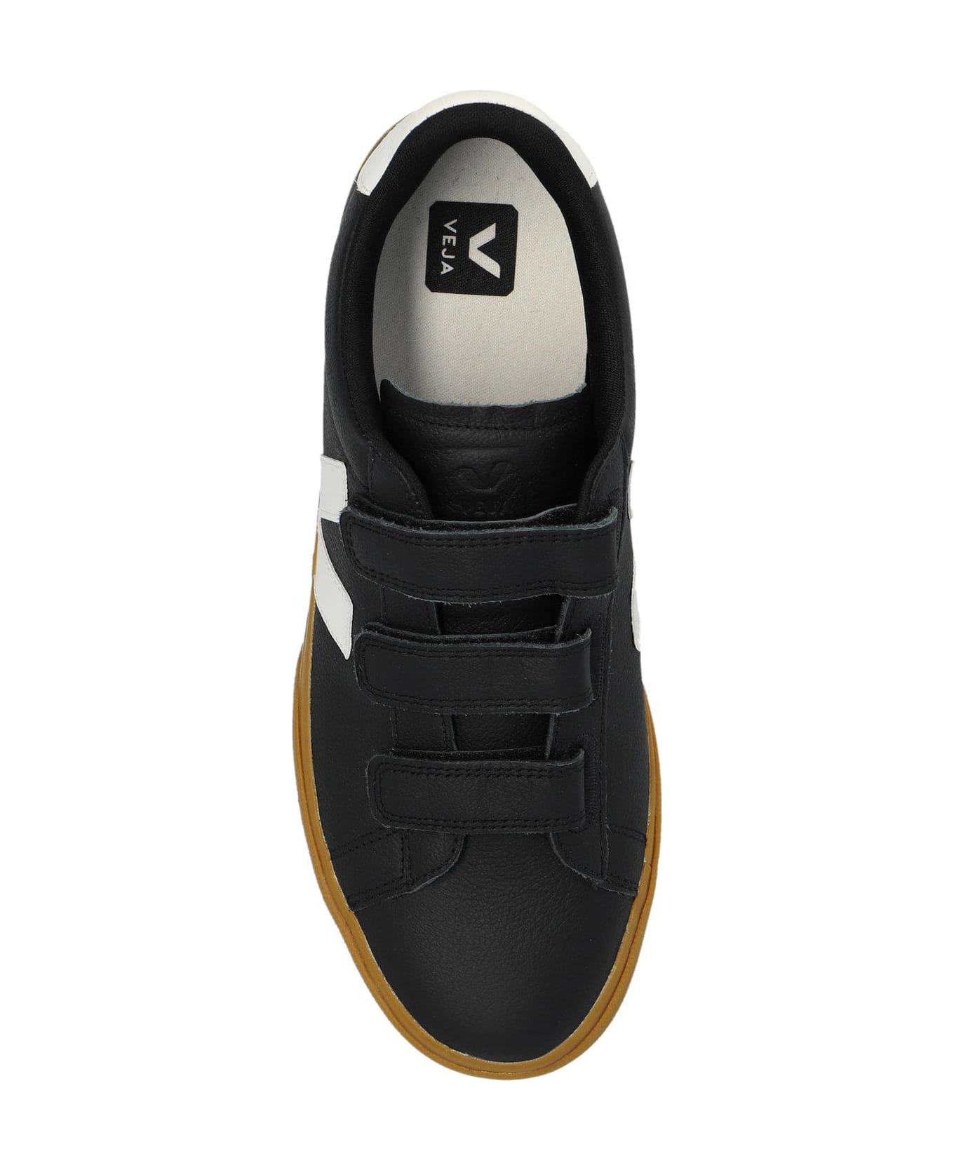 Veja Reclife Logo Sneakers - BLACK
