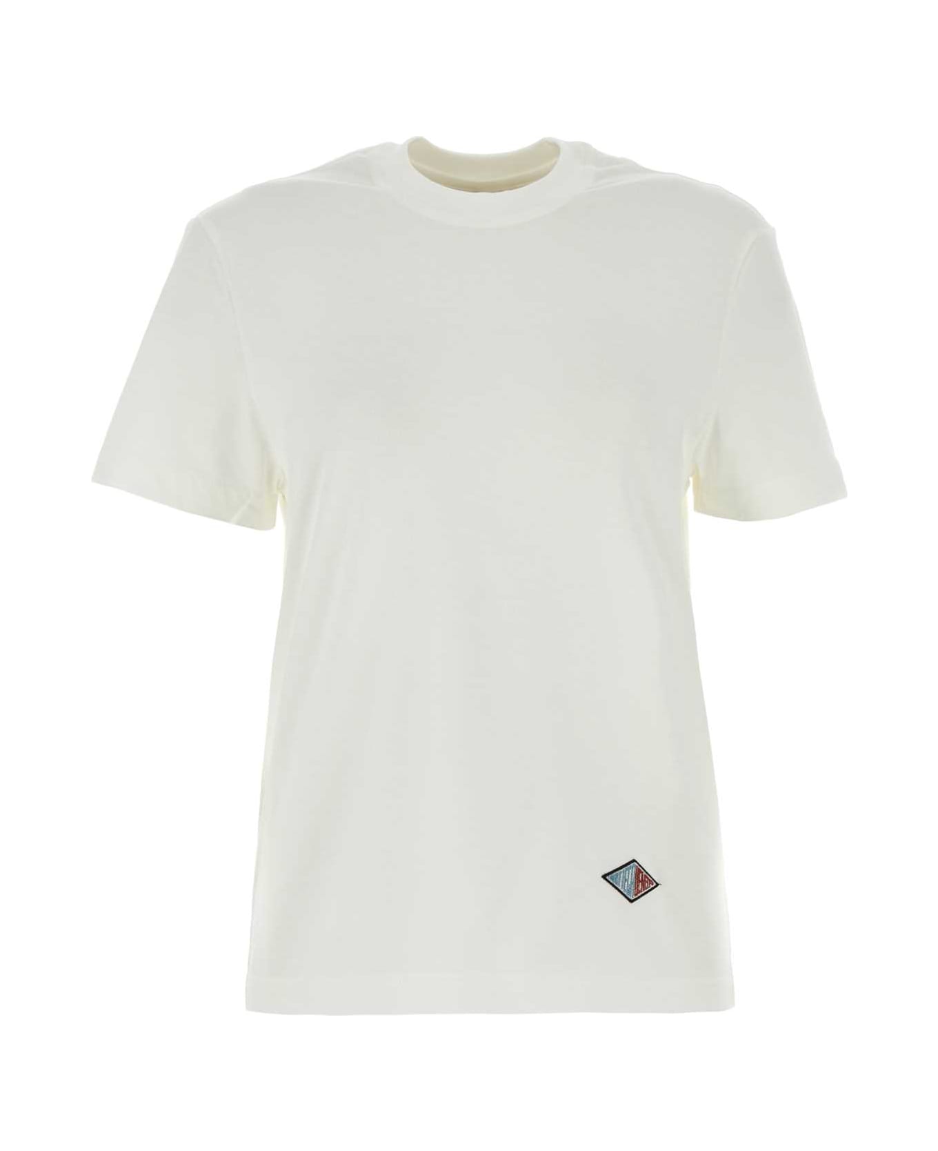 Bottega Veneta White Cotton T-shirt - CHALK
