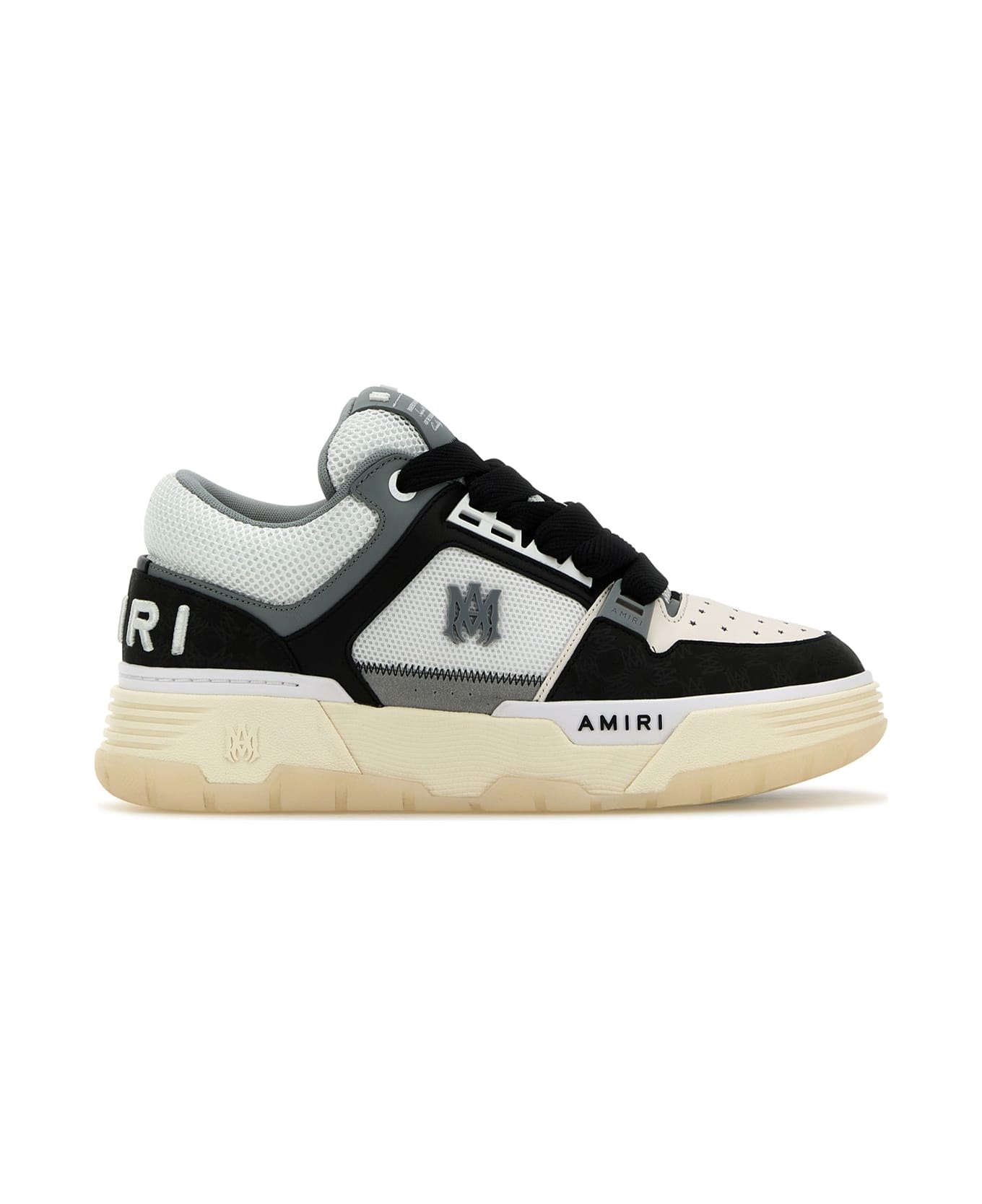AMIRI Ma Quad Debossed Nubuck Ma-1 - BLACK