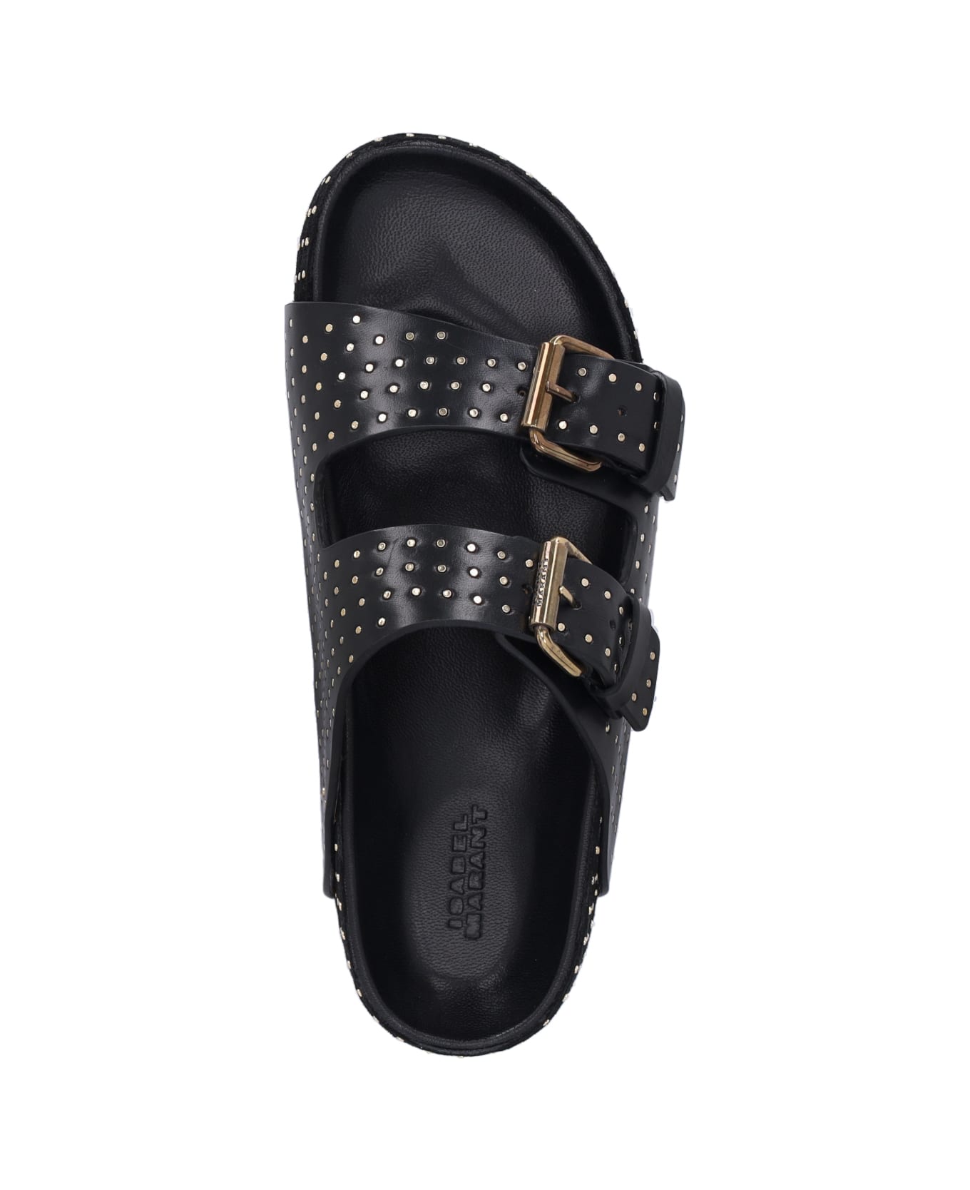 Isabel Marant Studded Detail Sandals - Black