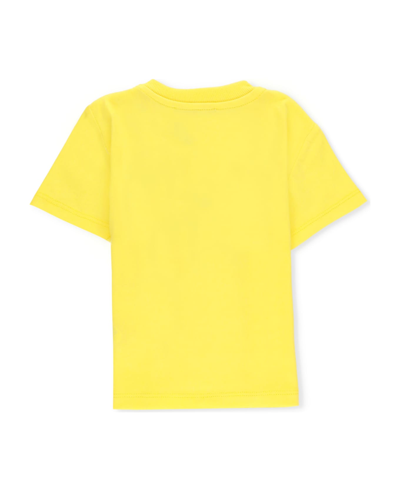 Moschino T-shirt With Print - Yellow