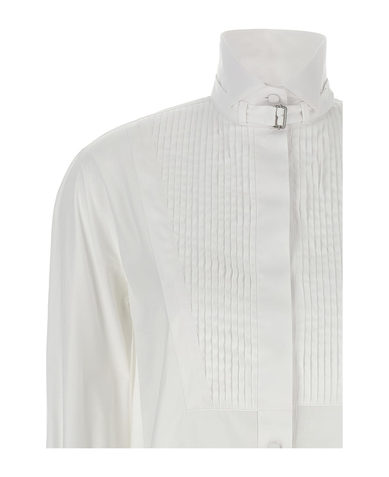 Alexander McQueen Tuxedo Shirt - White