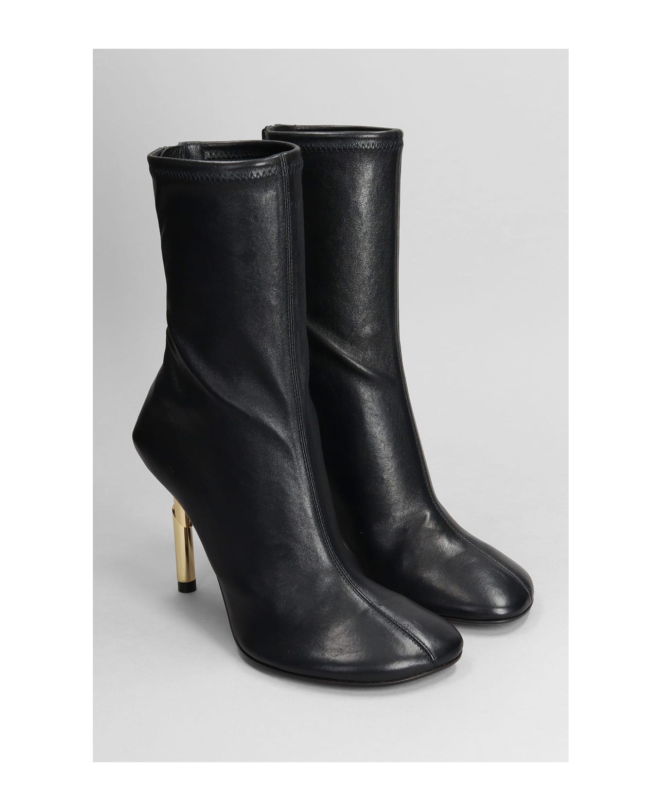 Lanvin Sequence Ankle Boots - Black