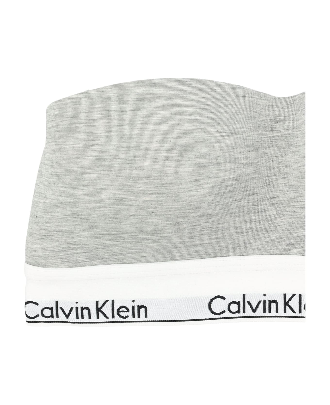 Calvin Klein Lightly Lined Bandeau - GRIGIO