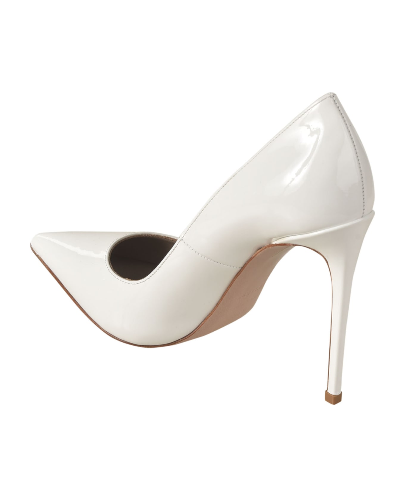 Le Silla Classic High-heel Pumps - White
