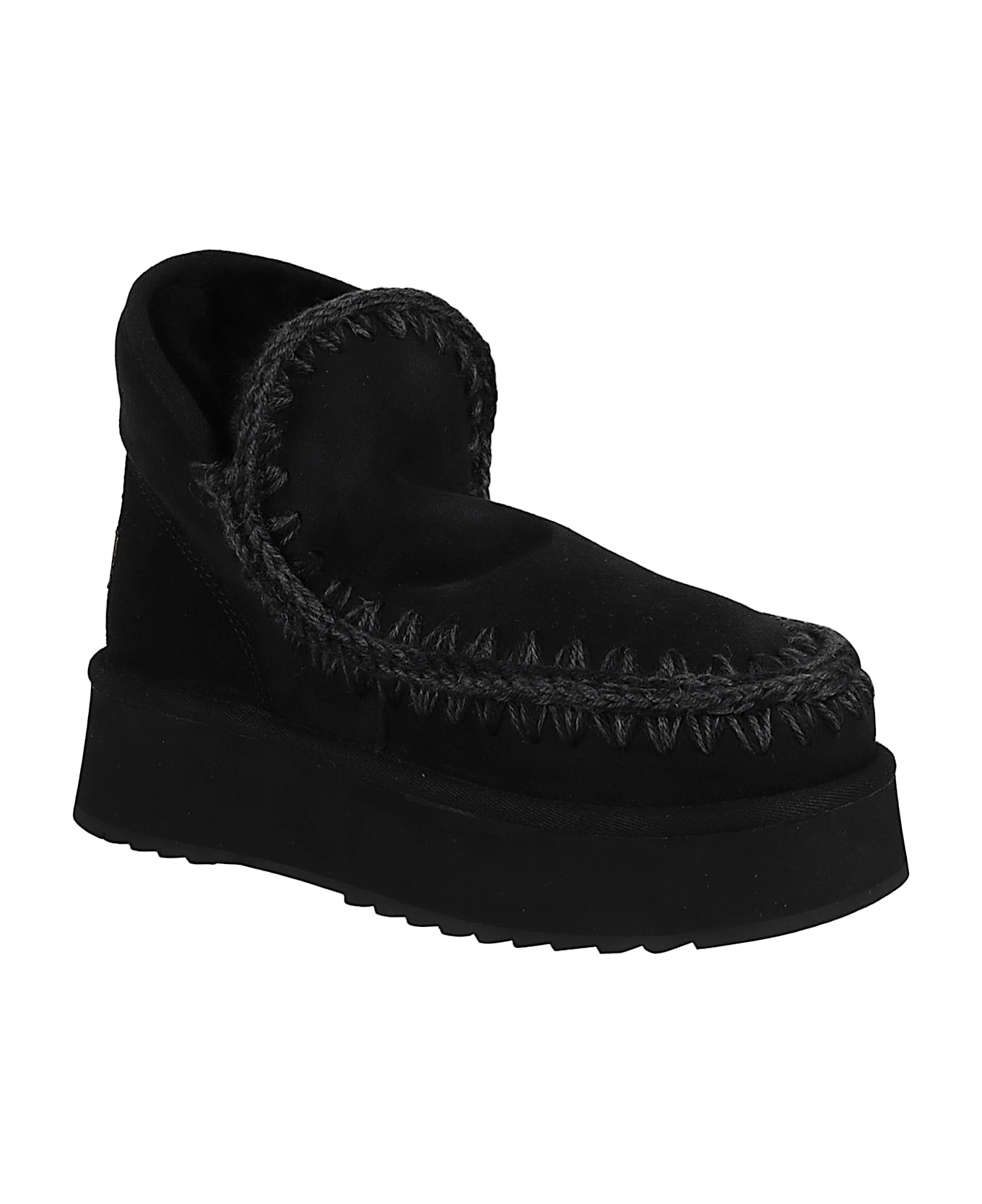 Mou Mini Eskimo Platform Boot - Bkbk