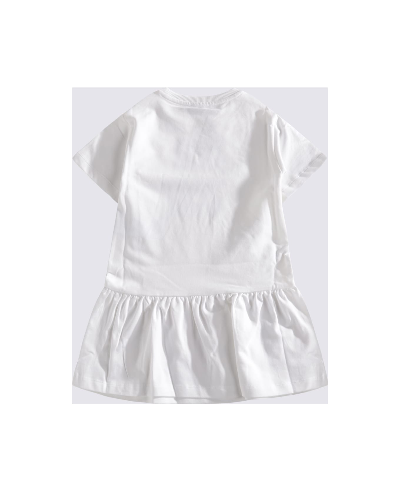 Moschino White Cotton Dress - White