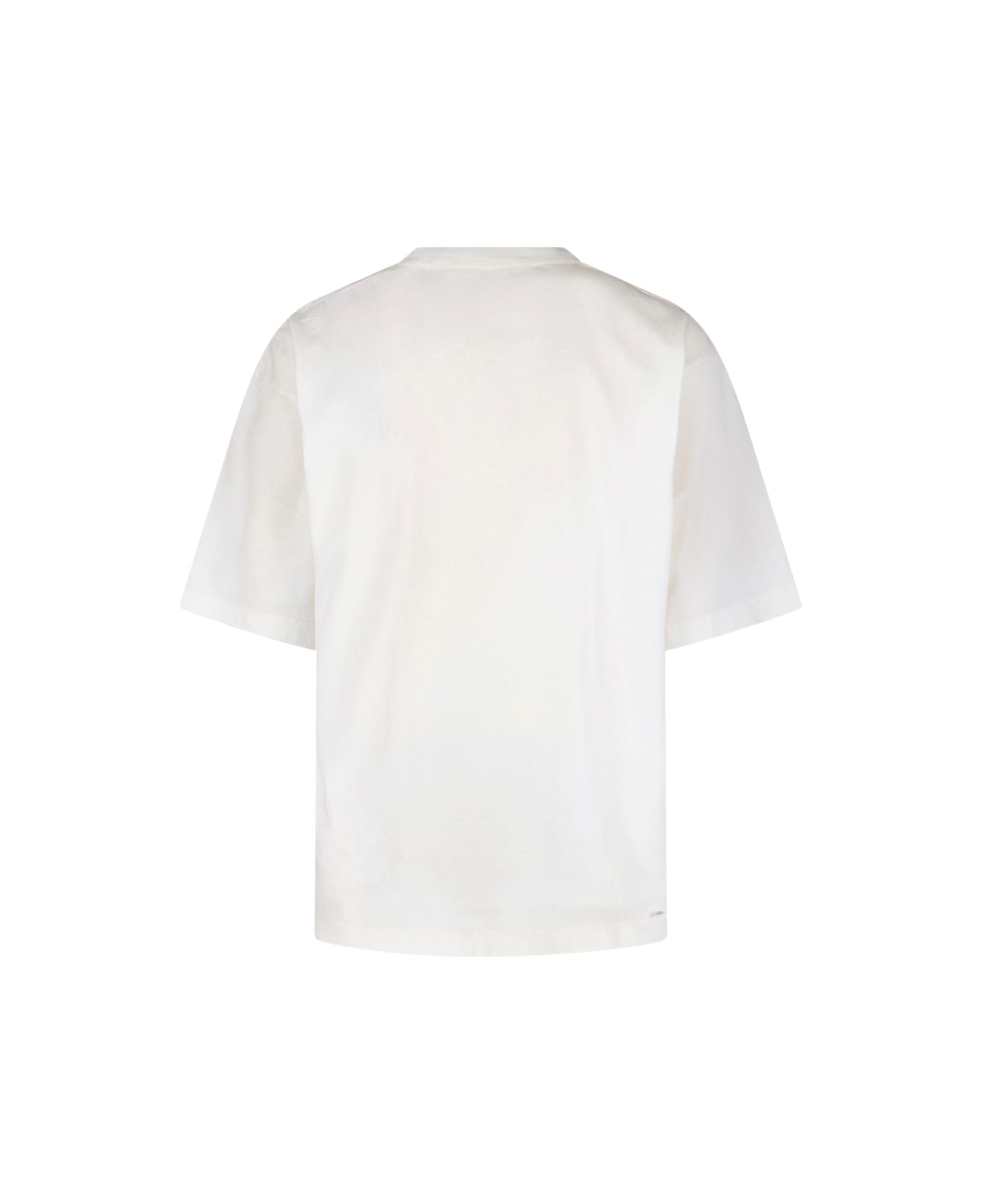 Mihara Yasuhiro 
cat
 Studs T-shirt - White