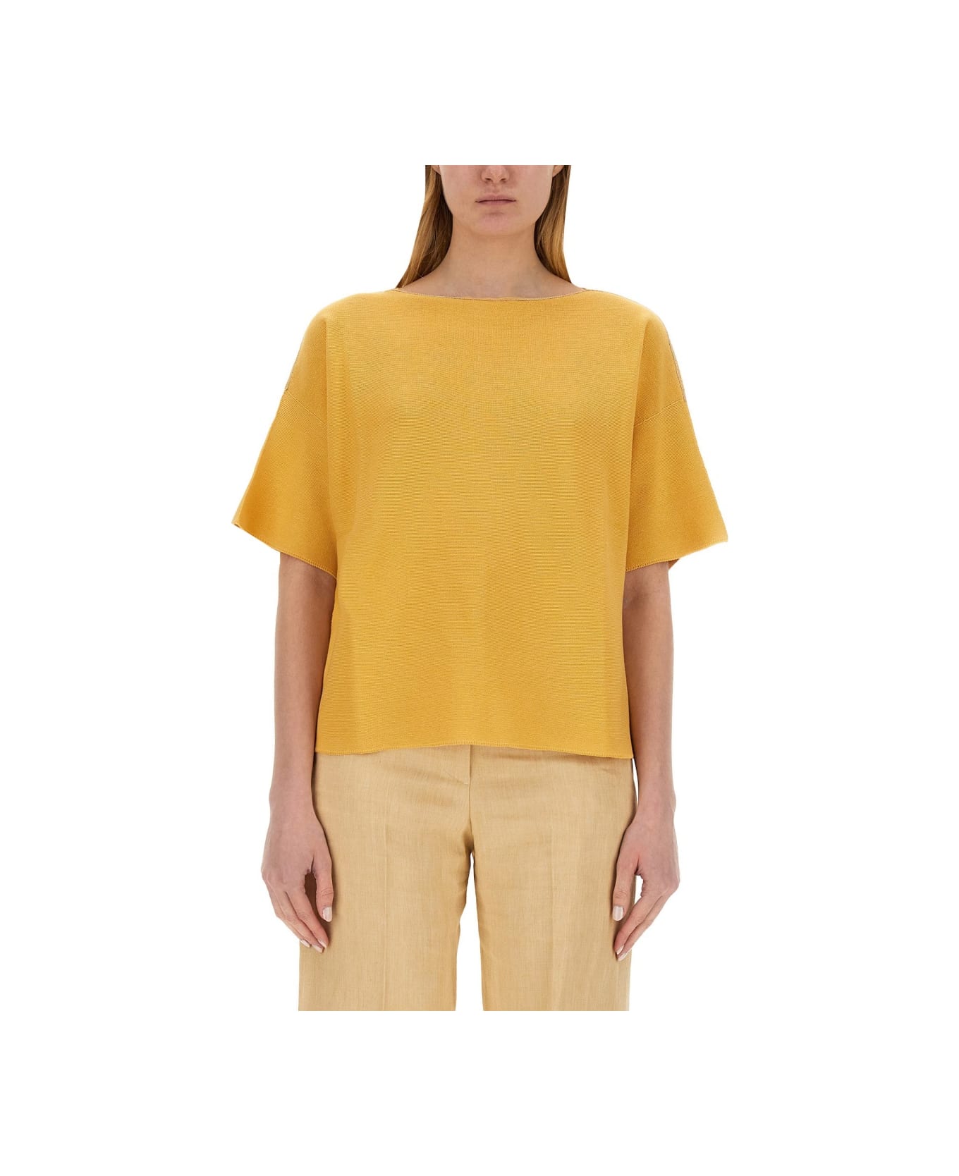 Fabiana Filippi Cotton Tops. Fabiana Filippi - Mandarino