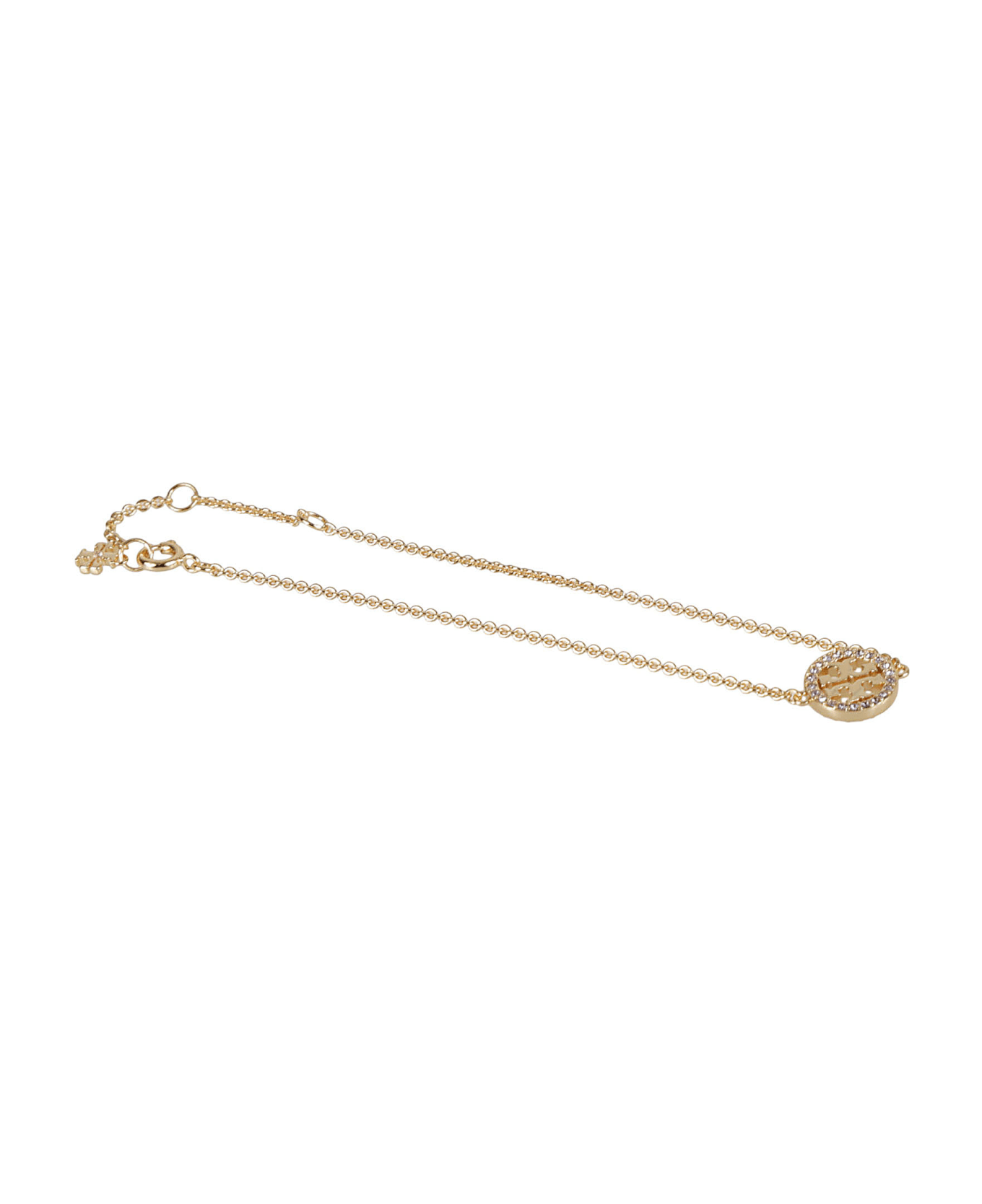 Tory Burch Miller Pave Pendant Necklace - Tory Gold/Purple