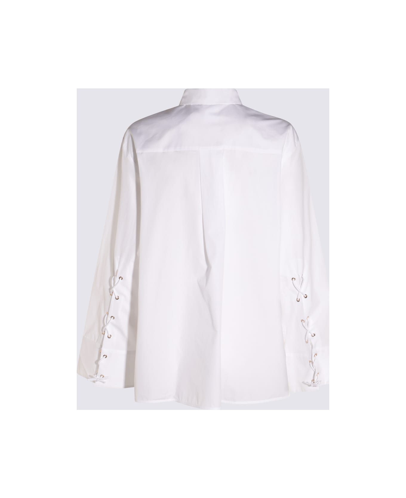 
S Max Mara White Cotton Marte Shirt - White