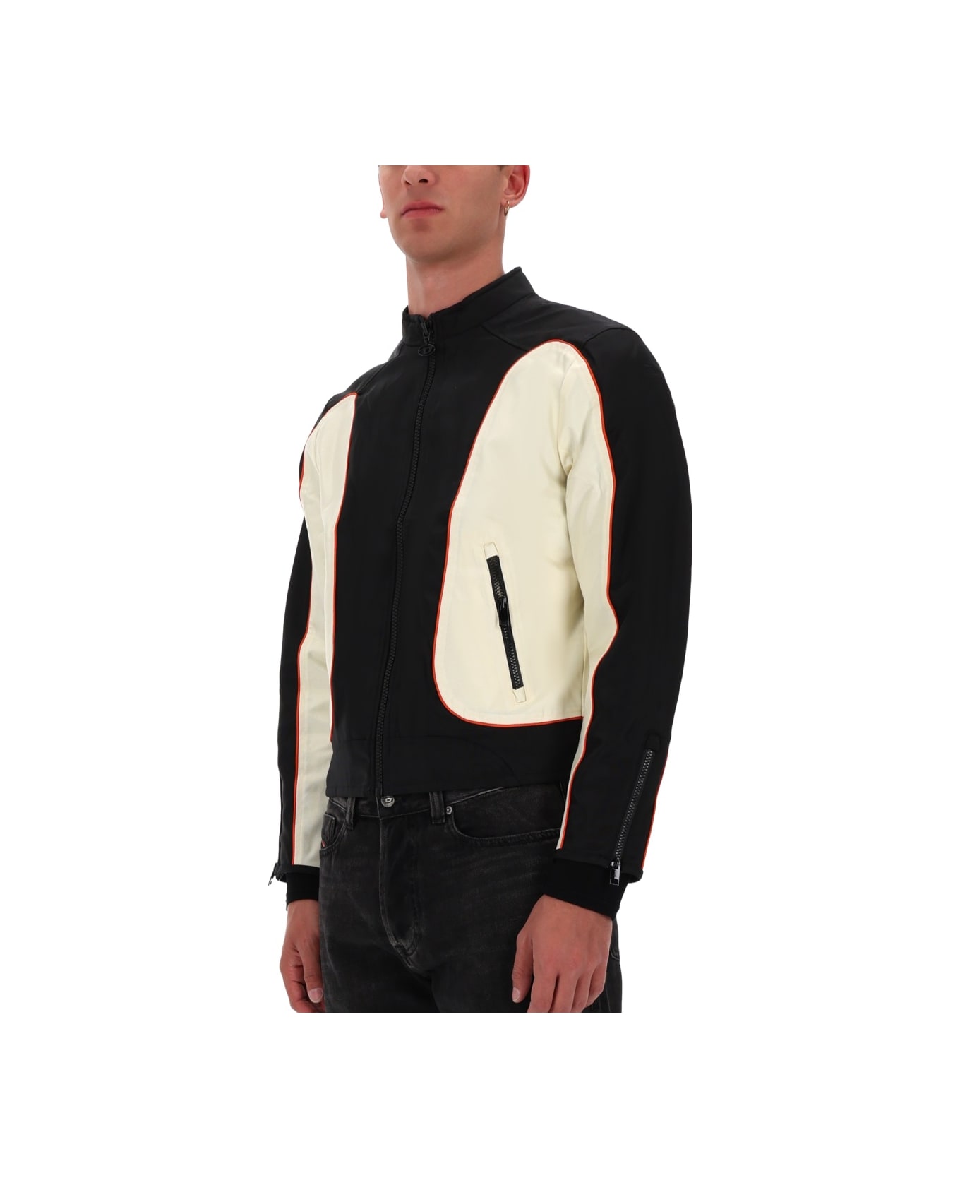 Diesel "j-blink-wrd" Jacket - BLACK