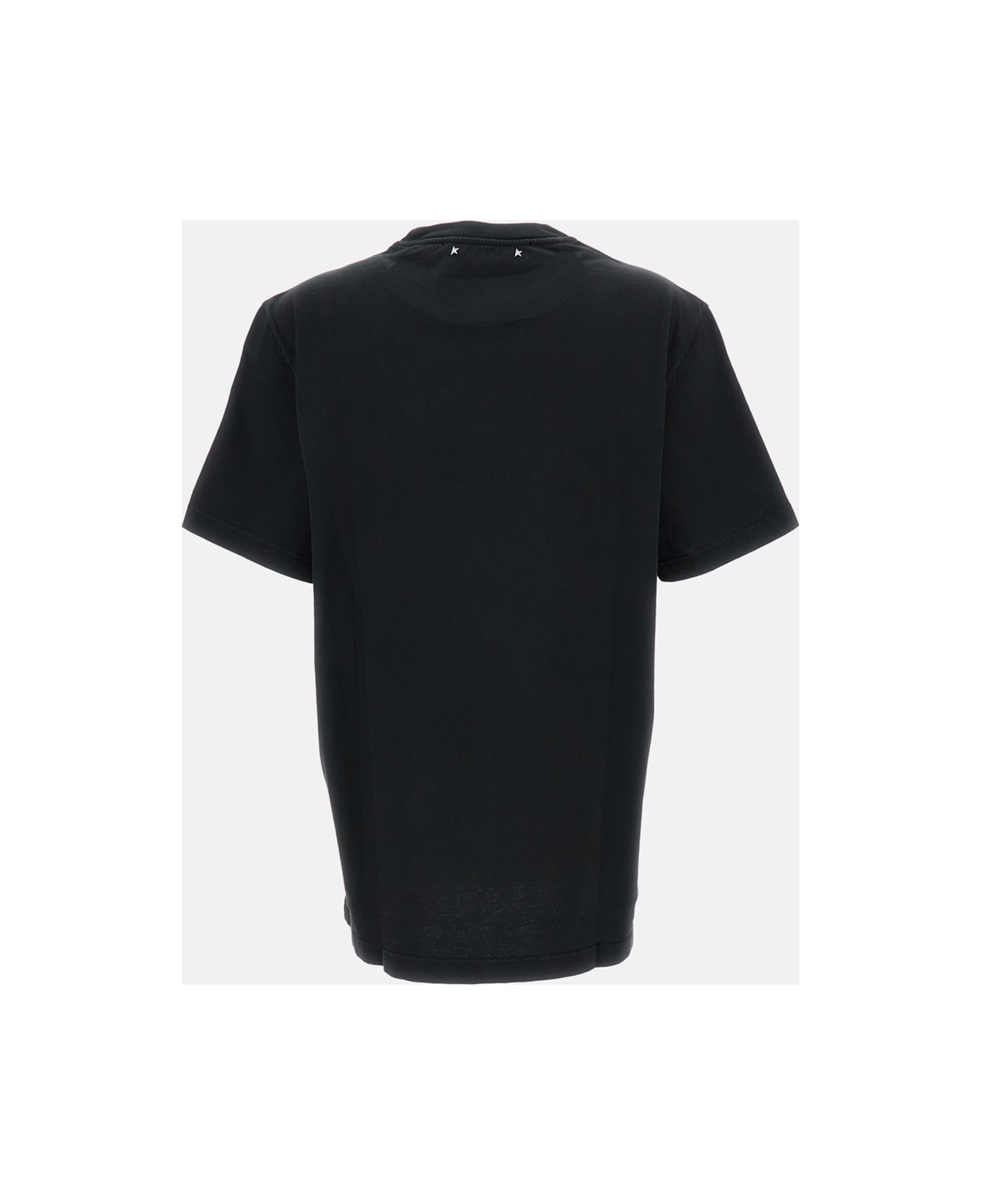 Golden Goose Flag T-shirt - Black