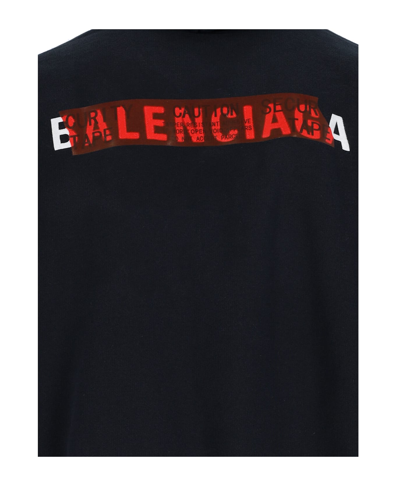 Balenciaga 
taped
 Hoodie - Black