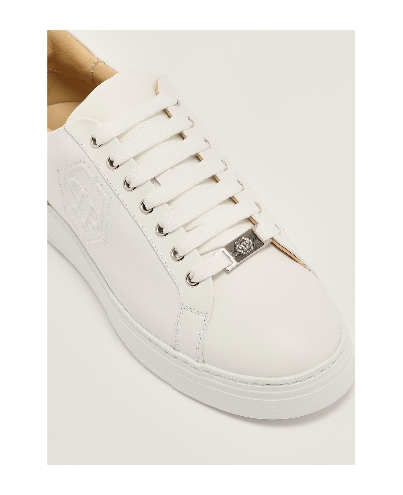 Philipp Plein Hexagon Lo-top Sneaker - BIANCO