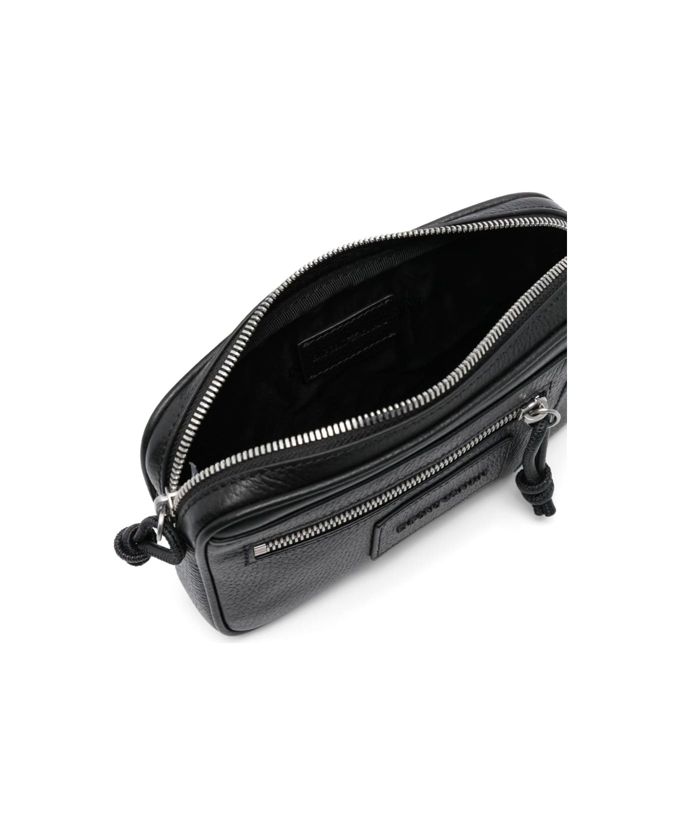 Emporio Armani Leather Beauty-case - Beige