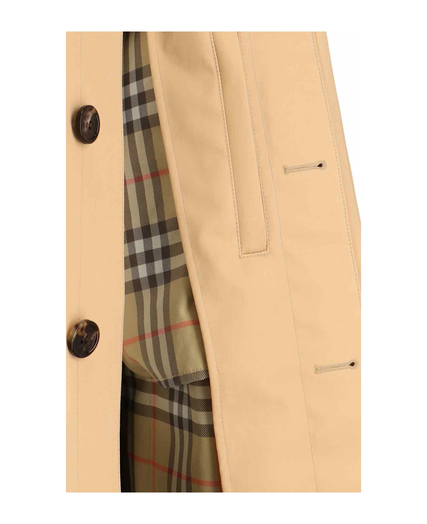Burberry 
york
 Coat - Beige