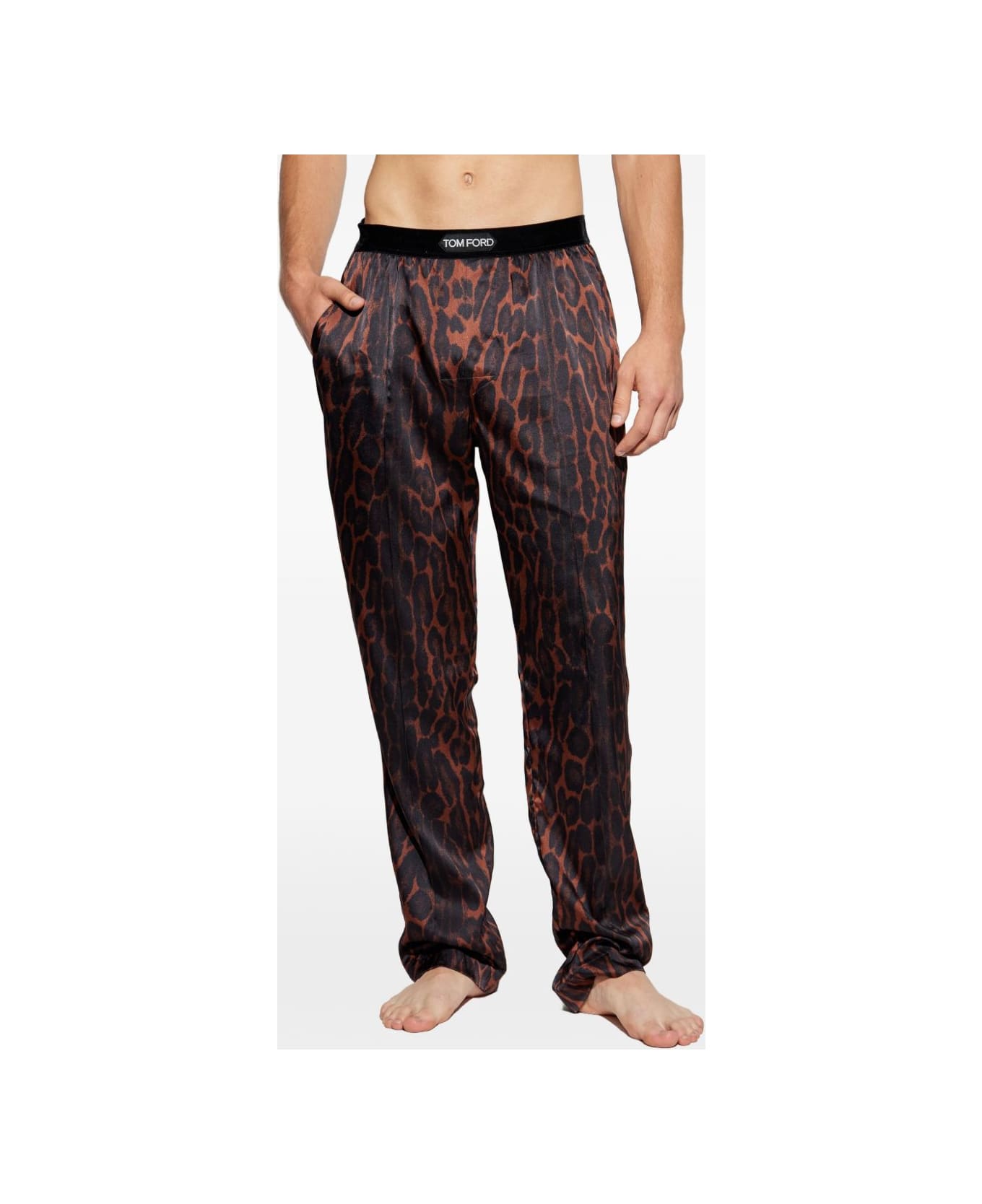 Tom Ford Pajama Trousers - Brown