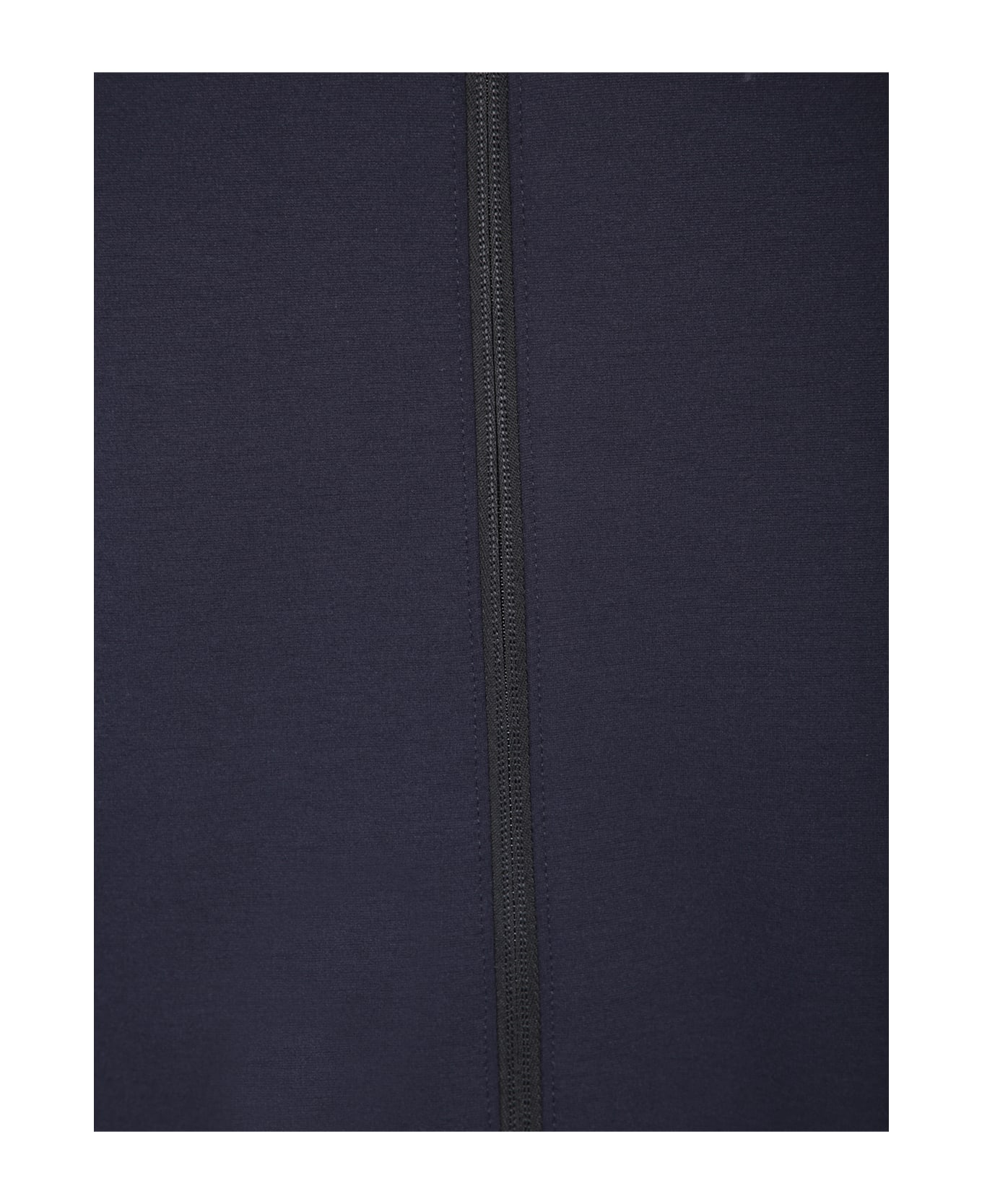 Harris Wharf London Black Techno Bomber Jacket - Black