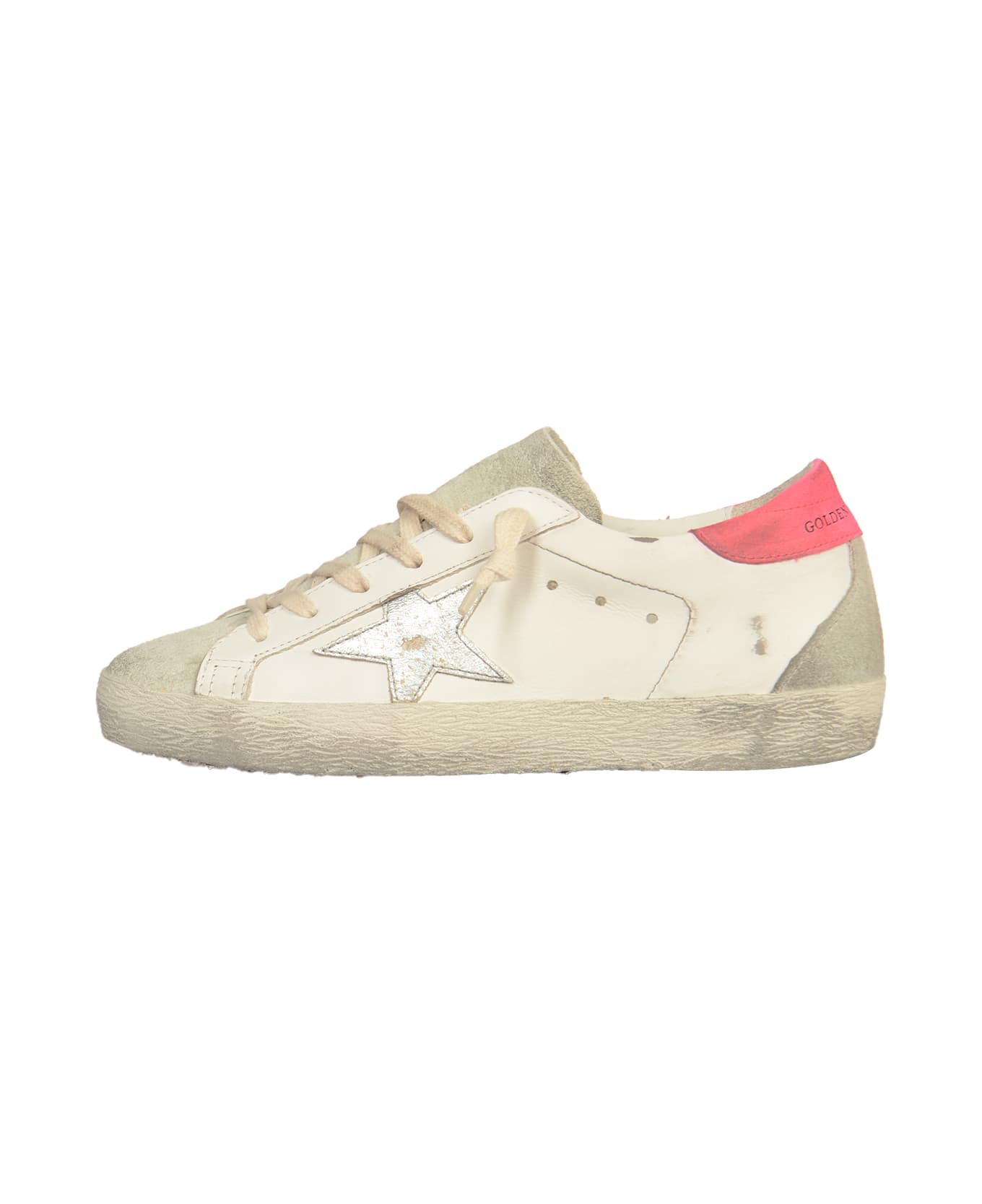 Golden Goose Super-star Classic Sneakers - White/Ice/Silver