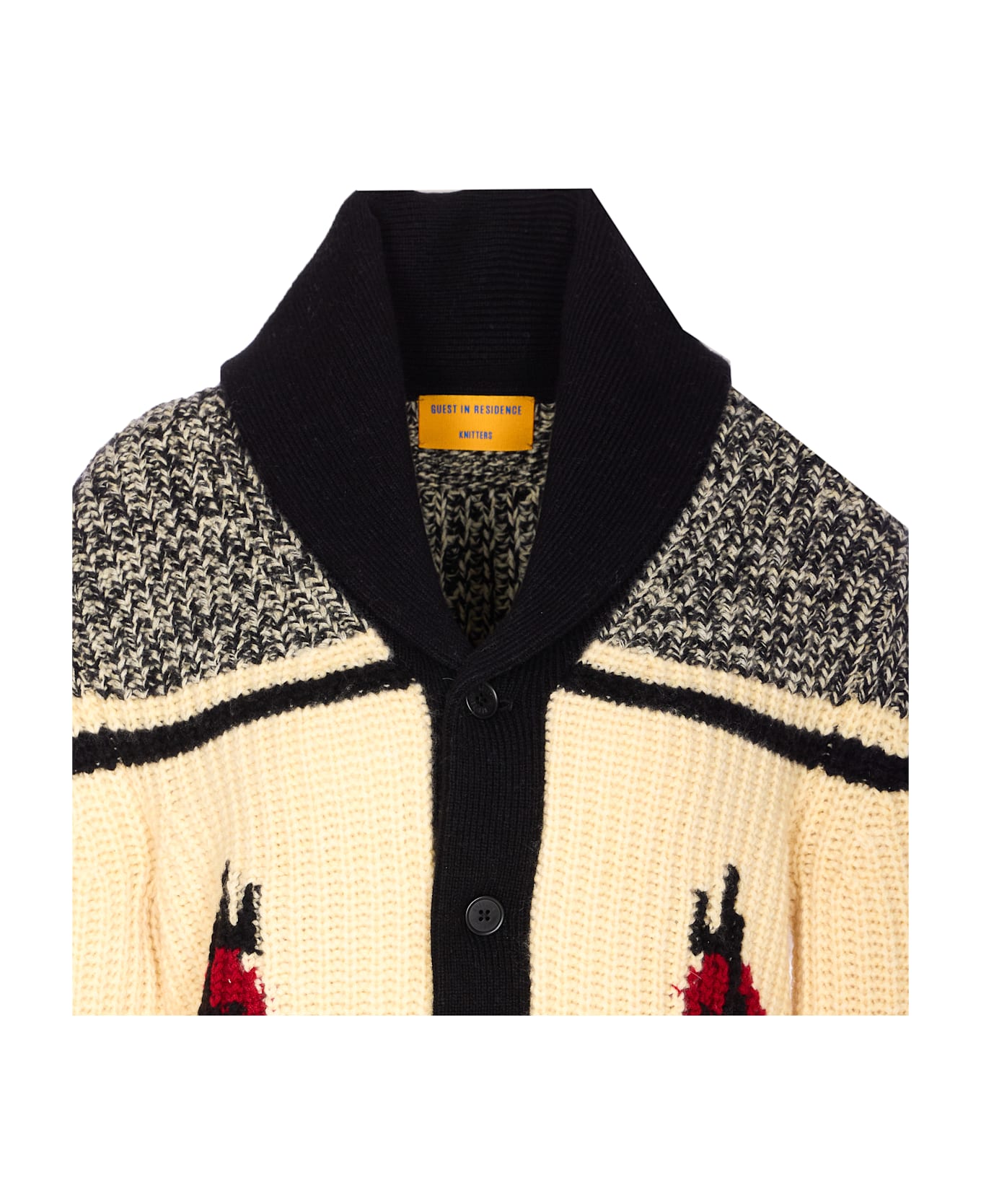 Guest in Residence Rodeo Cardigan - White
