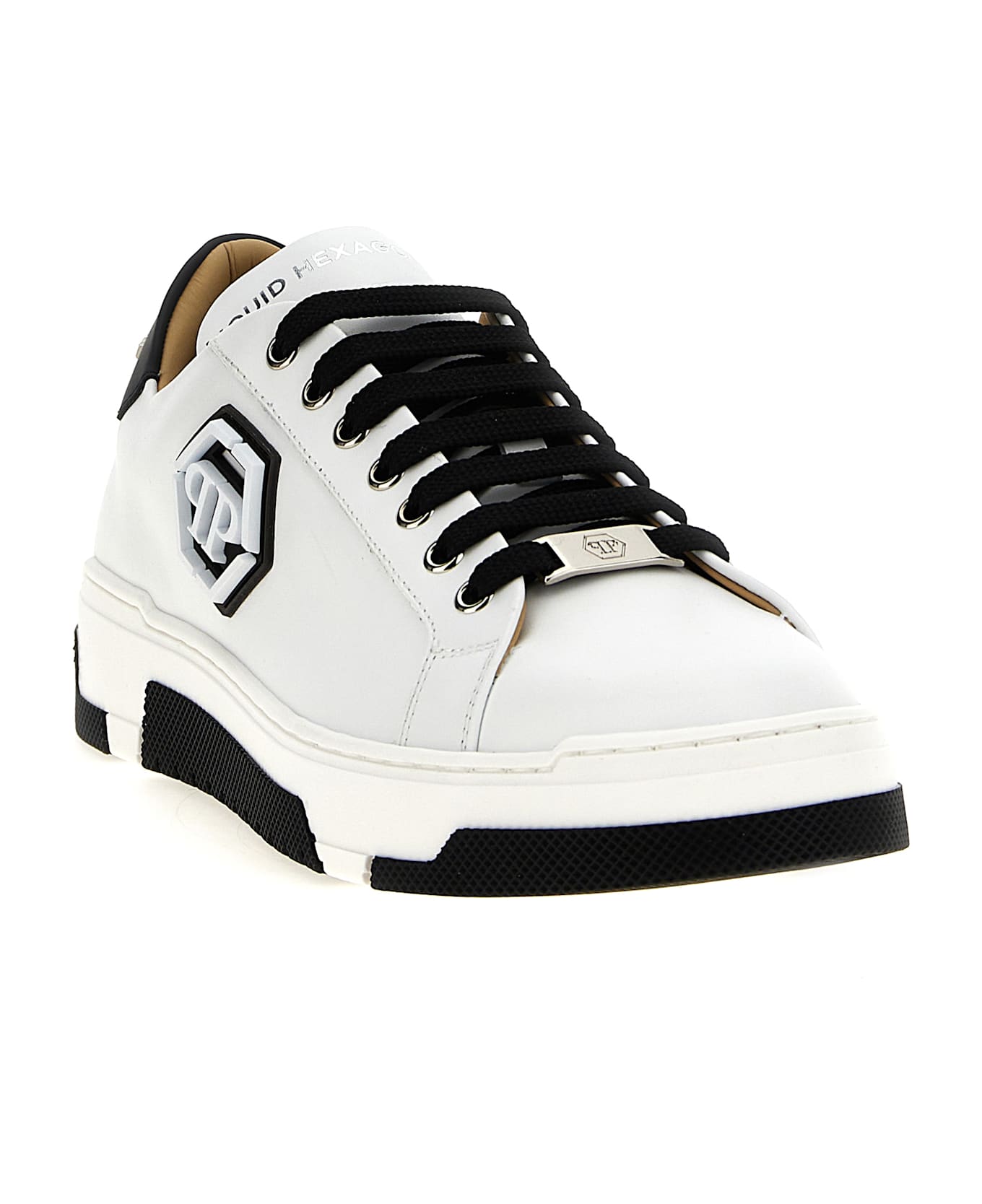 Philipp Plein 
hexagon
 Sneakers - White/Black