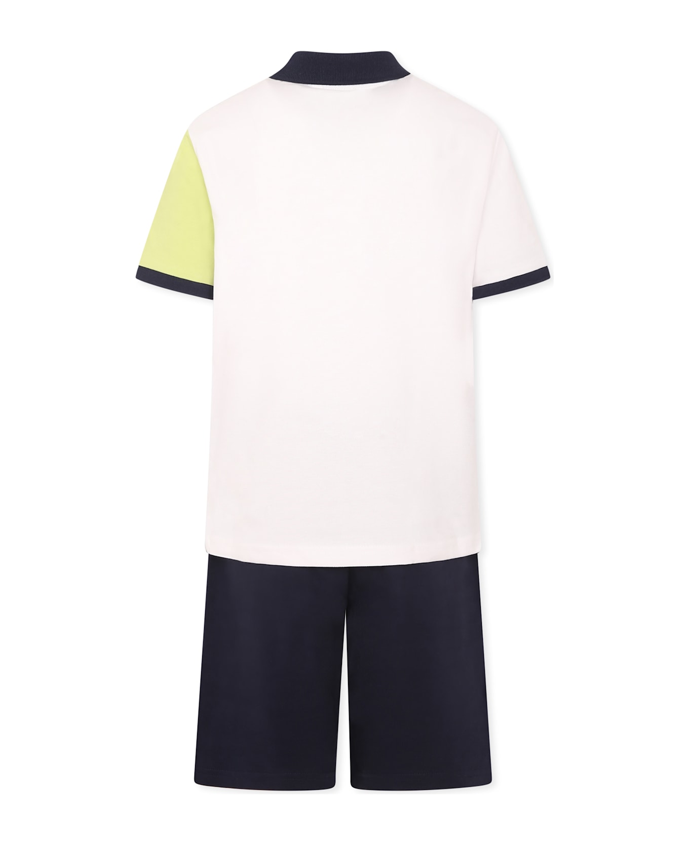 Hugo Boss Multicolor Suit For Boy With Logo - Multicolor
