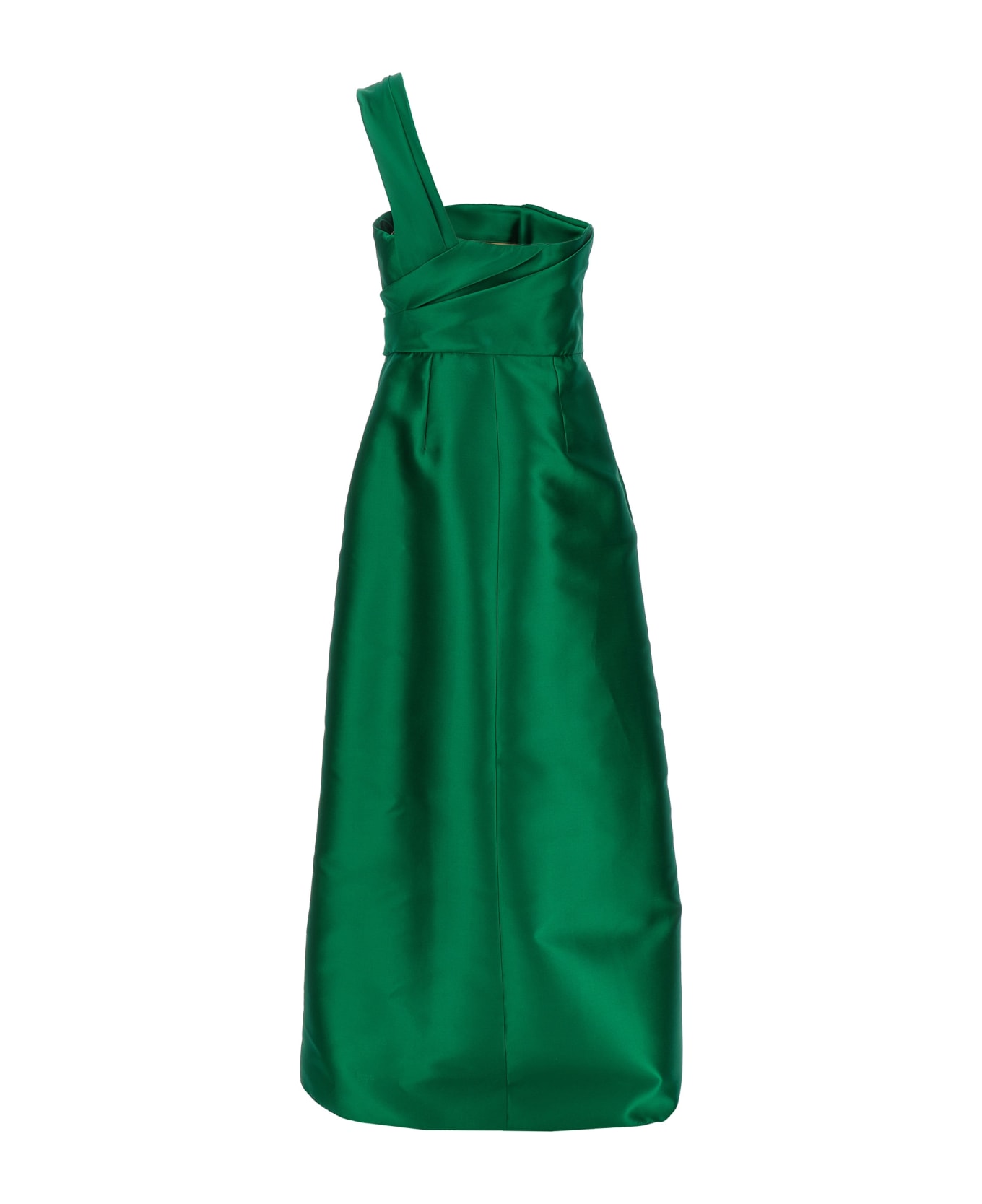 Alberta Ferretti 'mikado' Dress - Green ワンピース＆ドレス