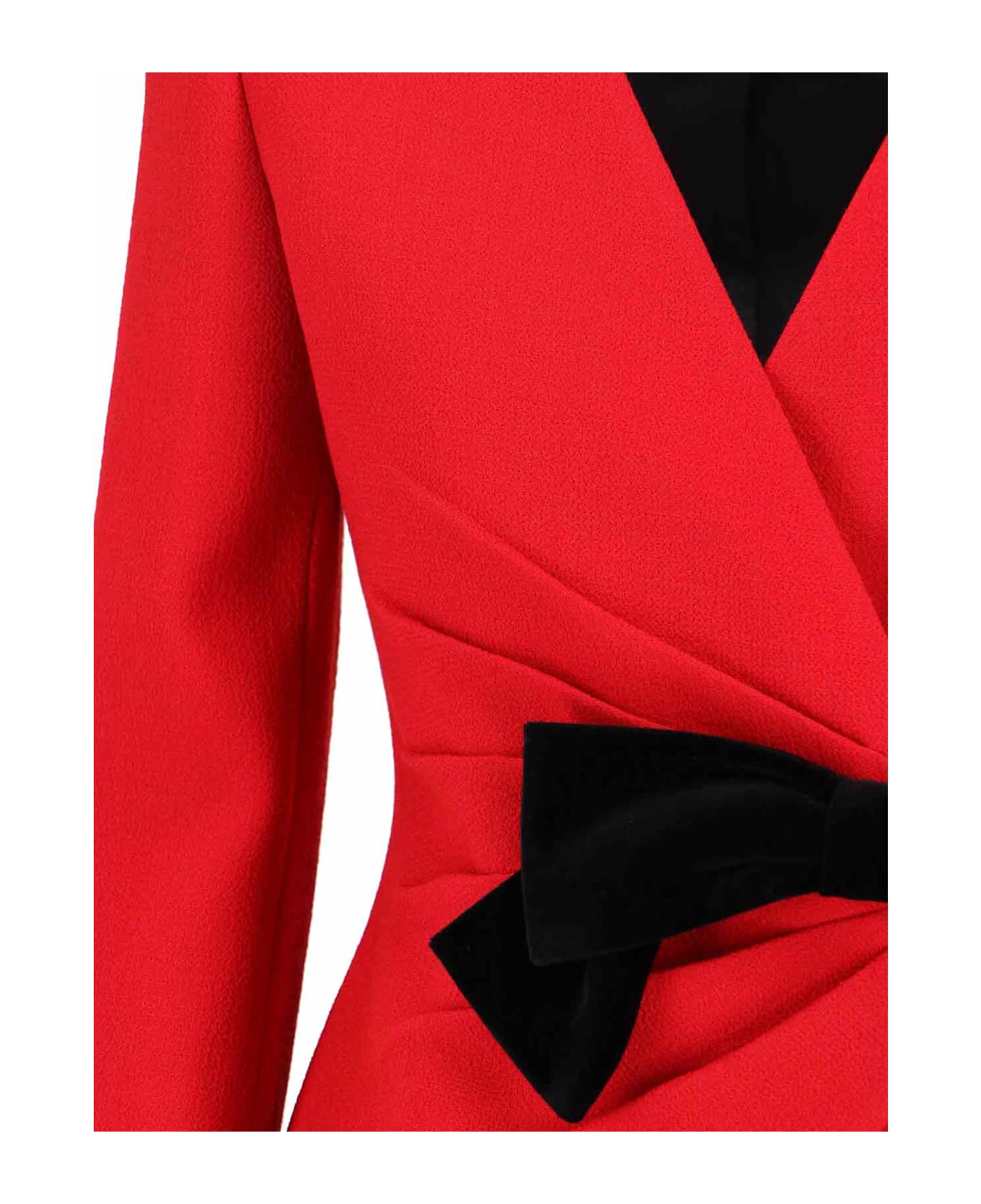 Valentino Bow Blazer - RED