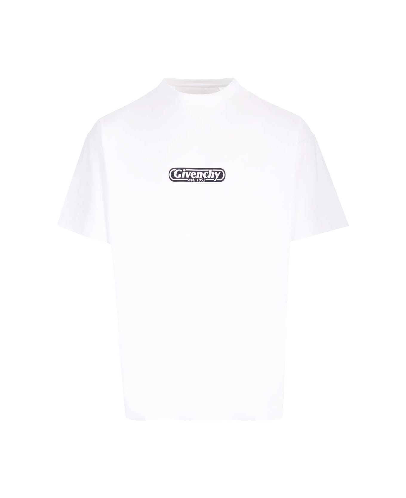Givenchy White Cotton T-shirt - White