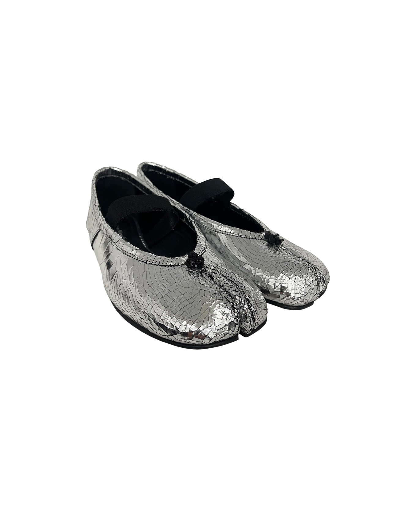Maison Margiela Tabi Ballerina Broken Mirror - Silver