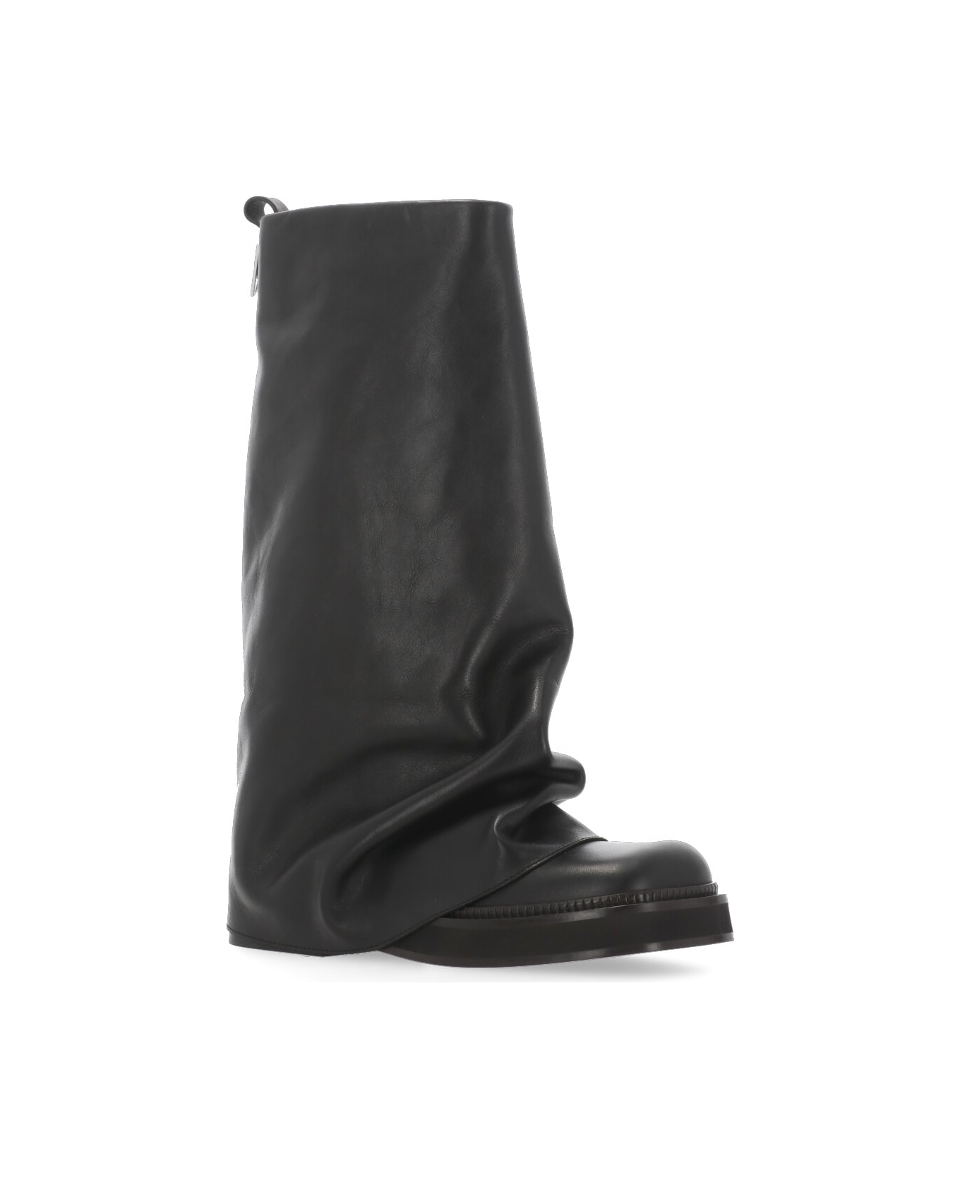 The Attico Combat Robin Boots - Black