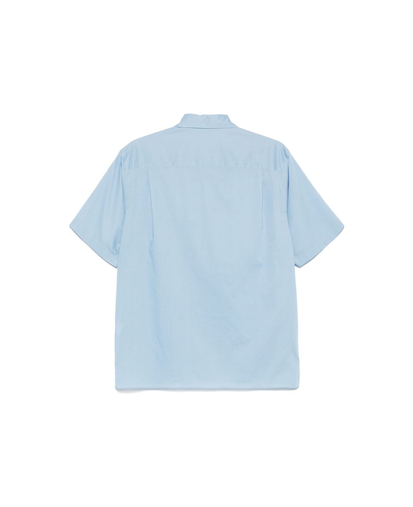 Auralee Cotton Shirt - Clear Blue