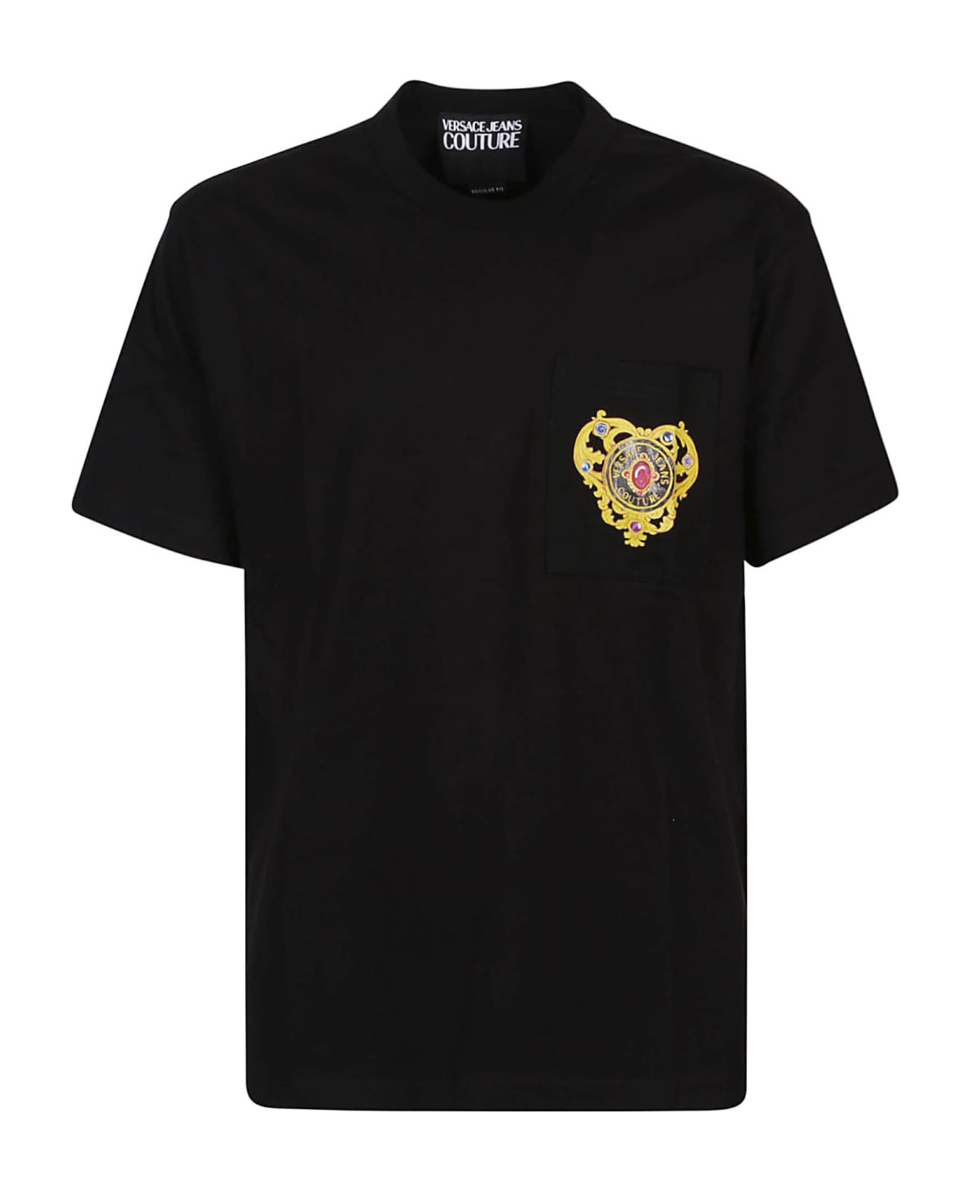 Versace Jeans Couture Small Heart Couture T-shirt - Black