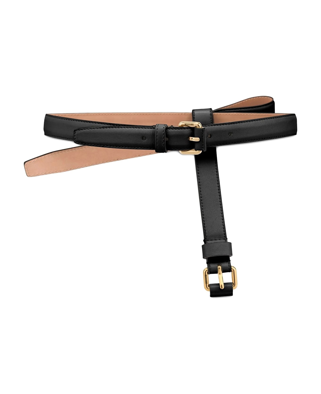 Moschino Cintura Nappa - Nero